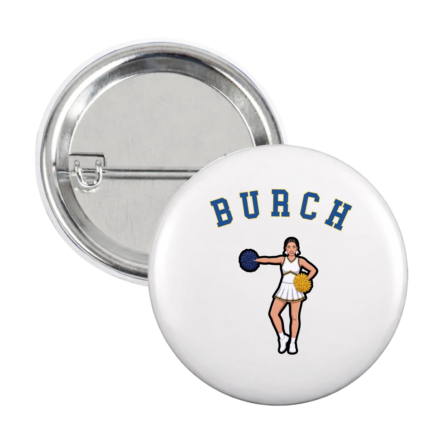 Game Day Button — Shirsey Arch in White