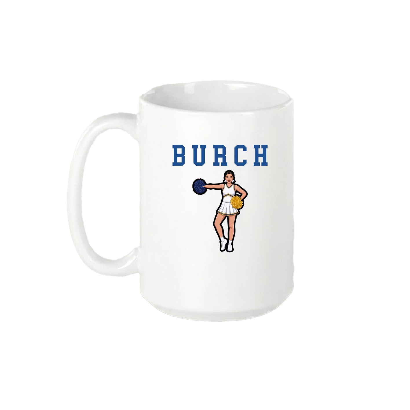 15oz Coffee Mug — Shirsey in White