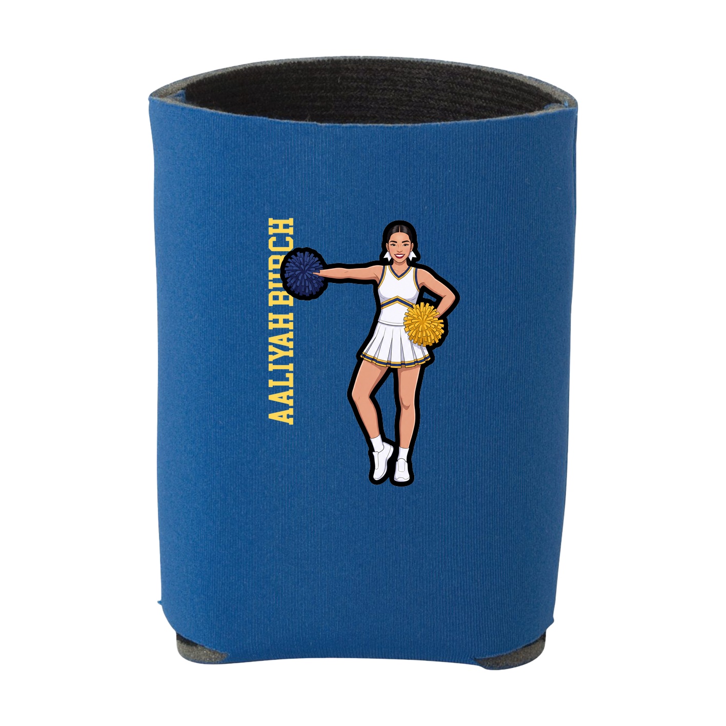 Can Holder — Name Vertical in Royal