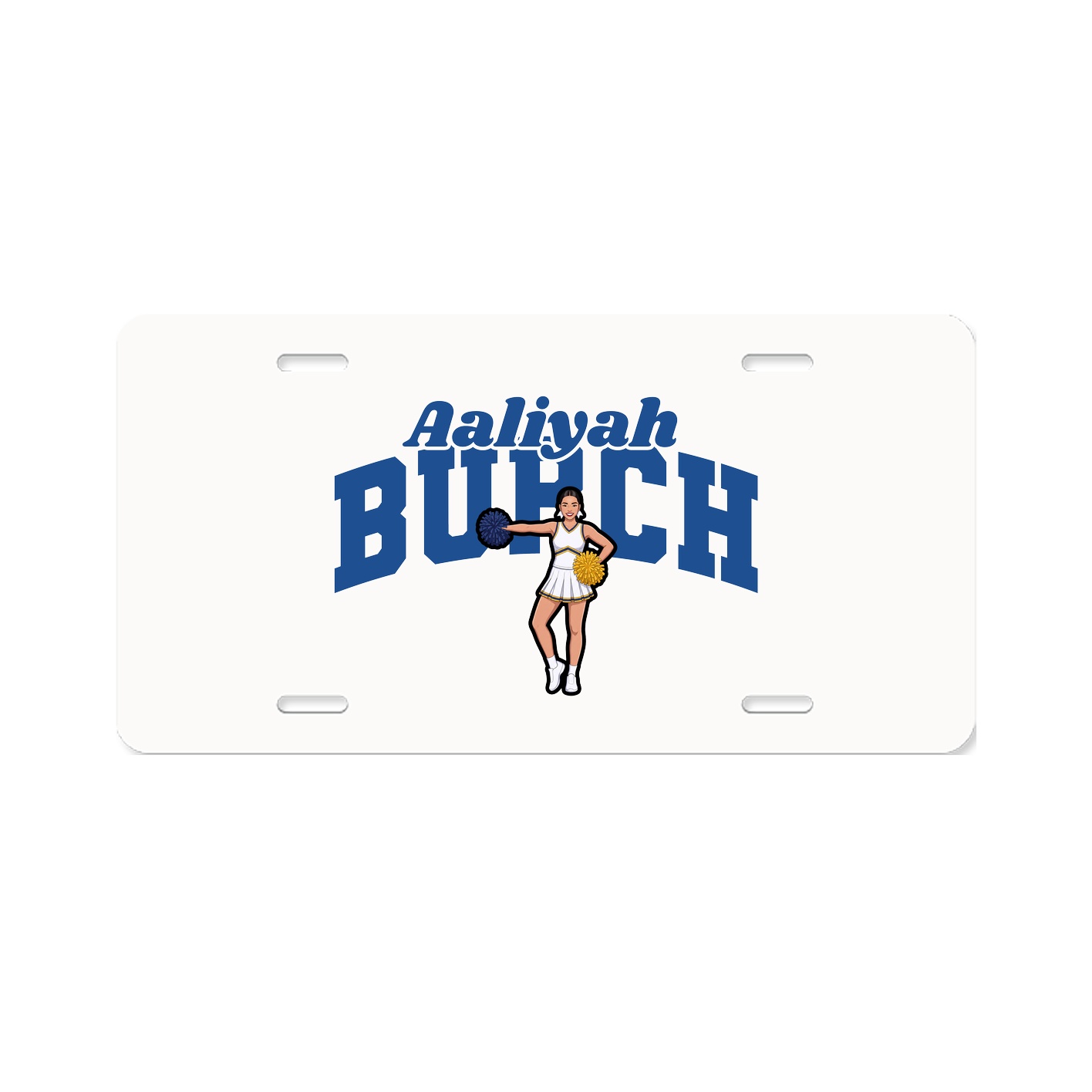 License Plate — Signature Arch in Classic