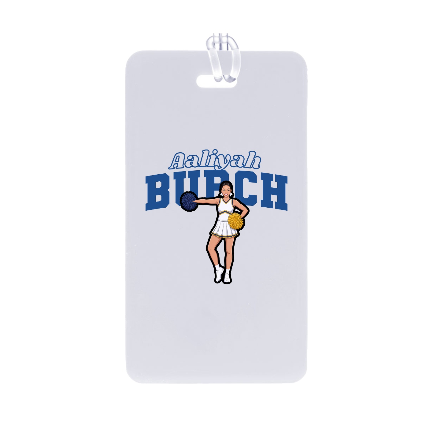 Bag Tag — Name Arch in Classic