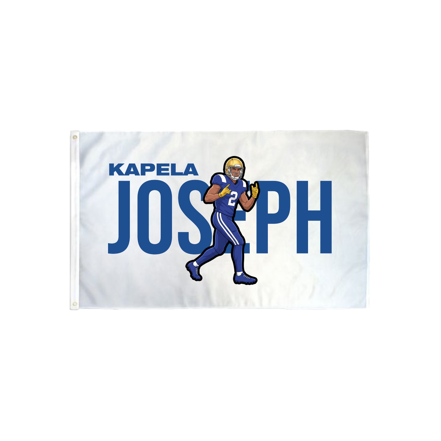 3x5 Flag — Player Name in Classic