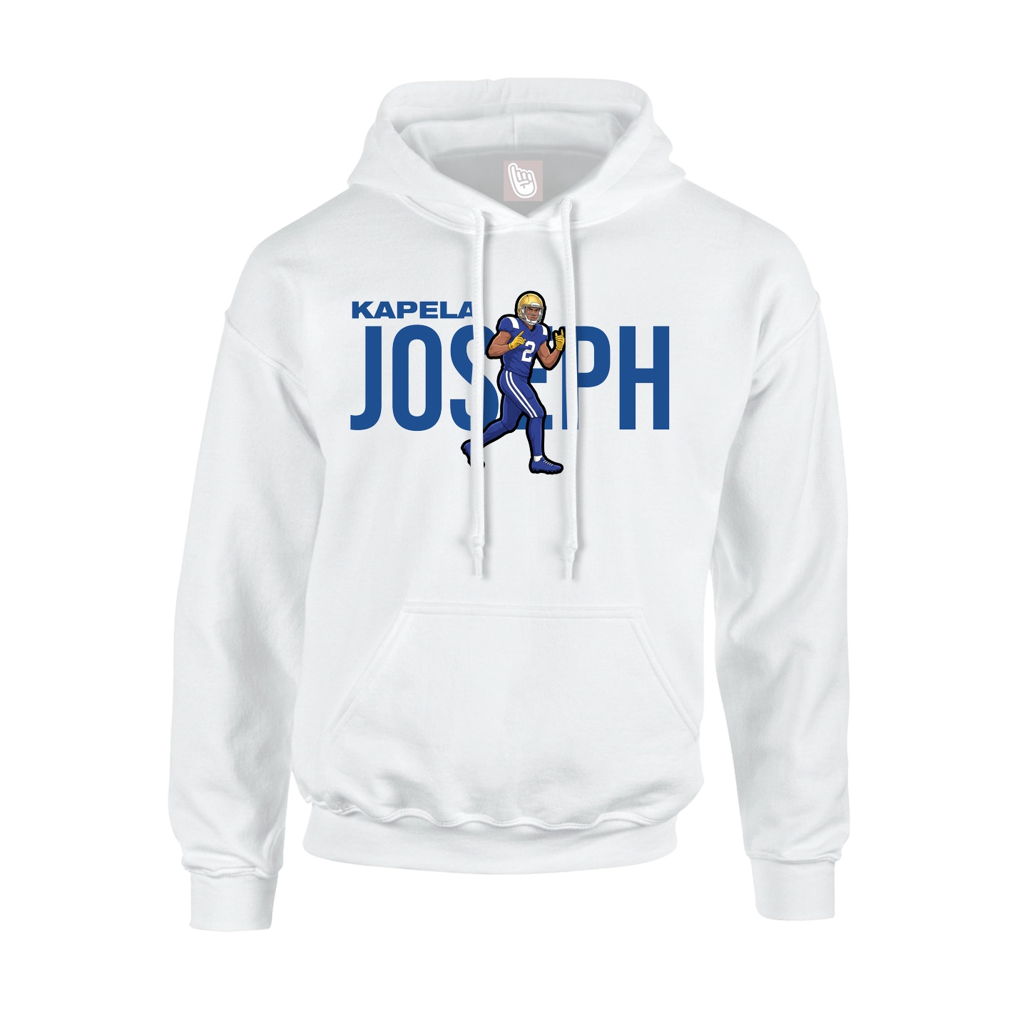 Hoodie — Player Name in White