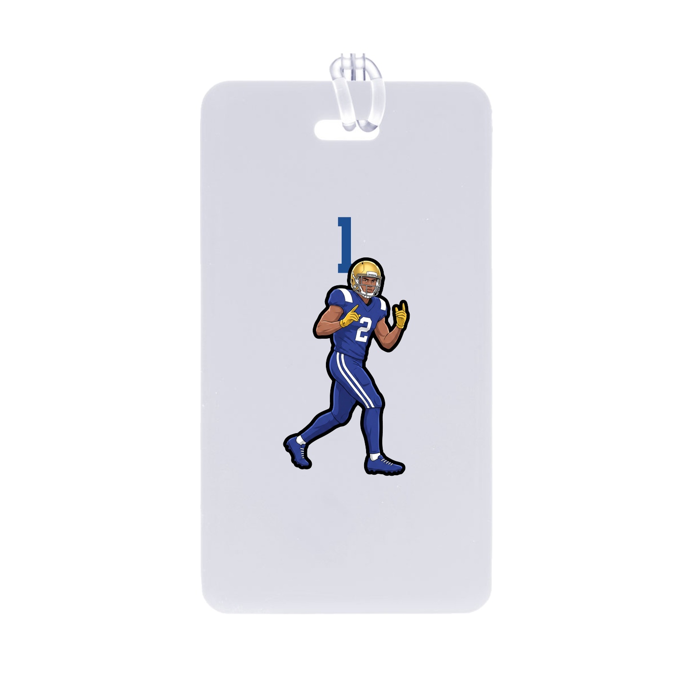 Bag Tag — Number Top in Classic