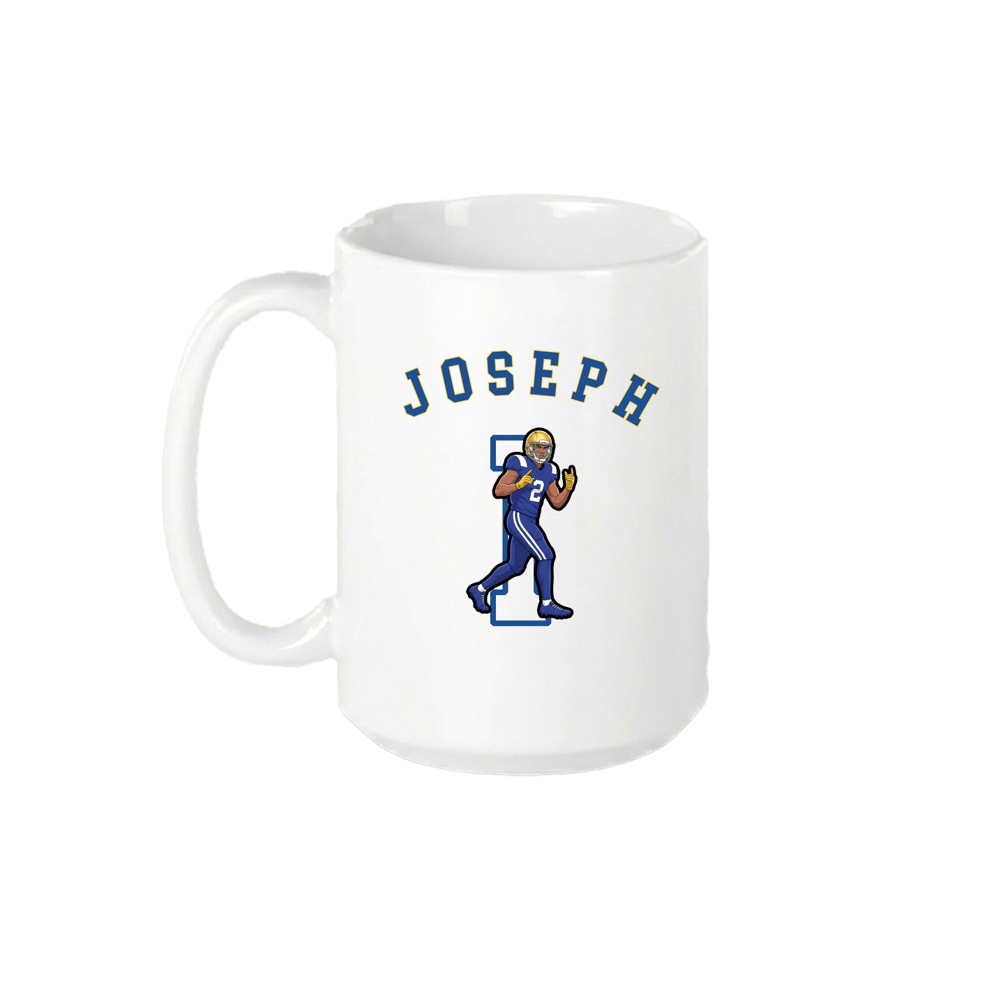 15oz Coffee Mug — Shirsey Arch in White