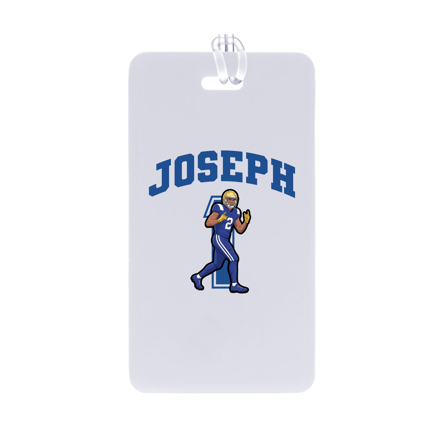 Bag Tag — Number in Classic