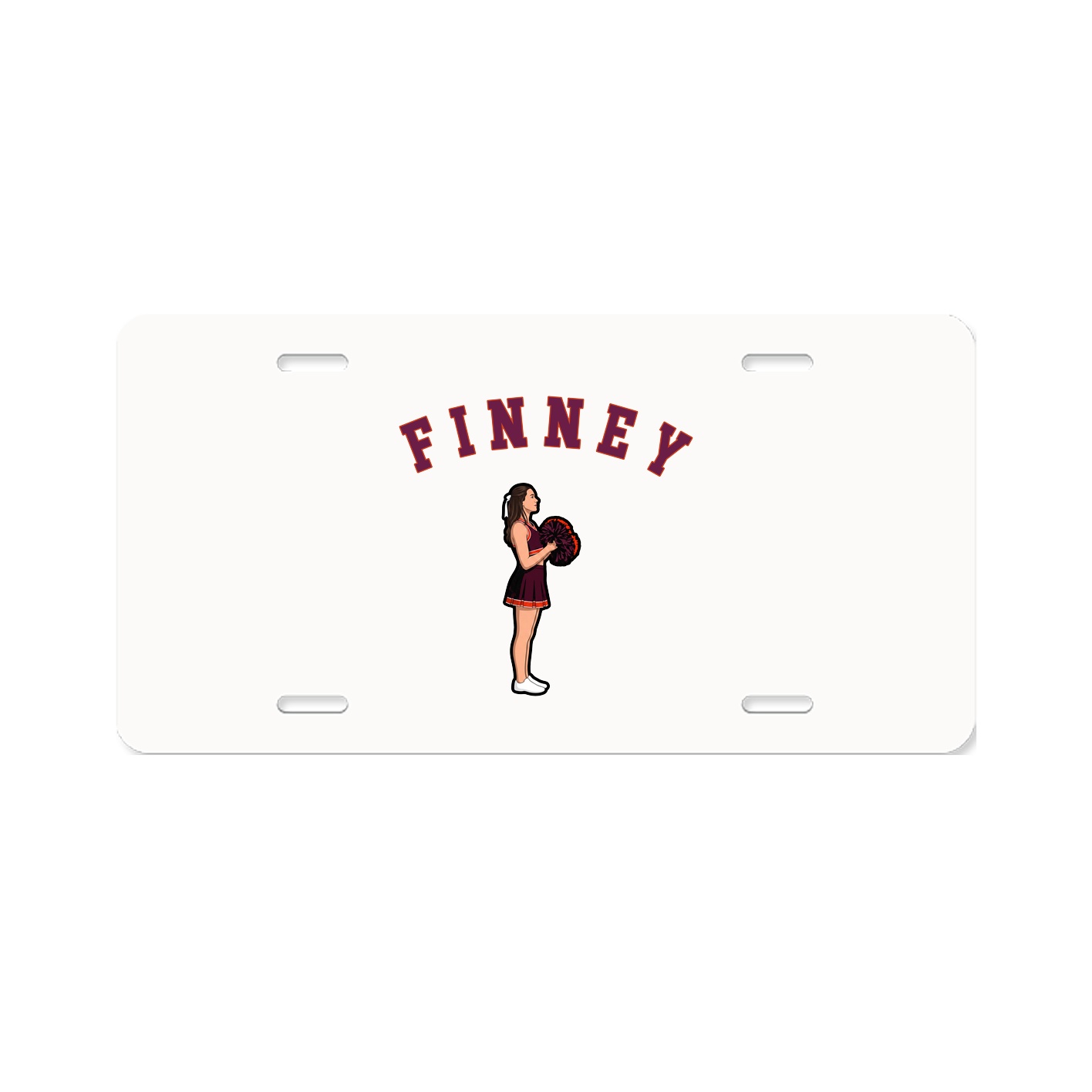 License Plate — Shirsey Arch in Classic