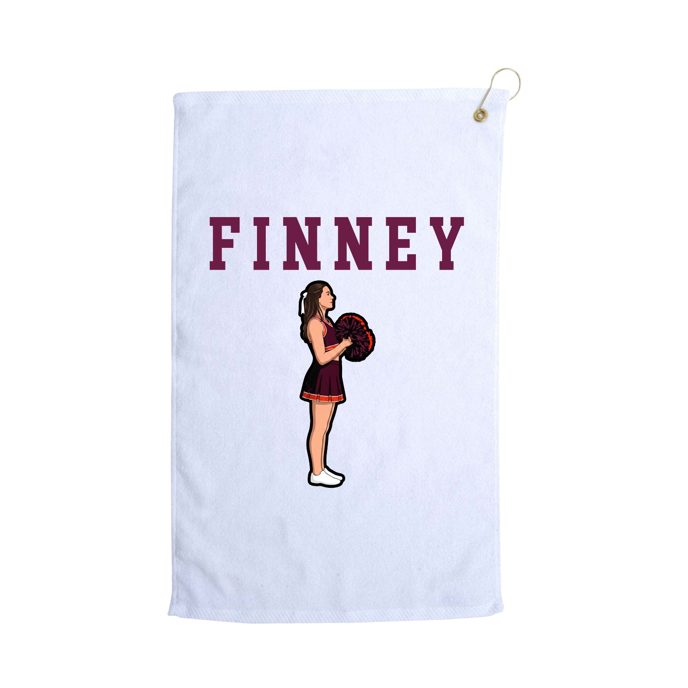 Golf Towel — Shirsey in White