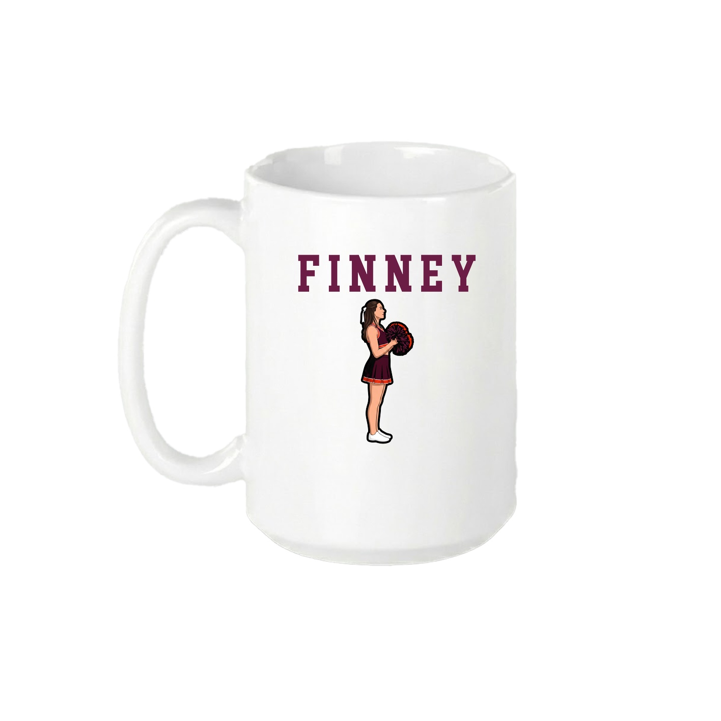 15oz Coffee Mug — Shirsey in White