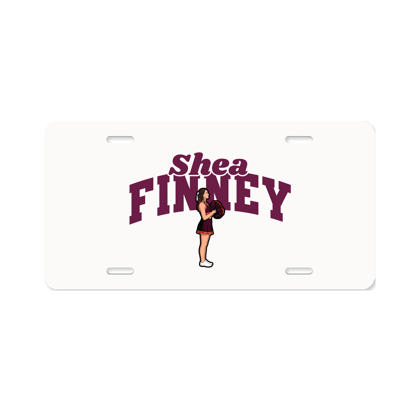 License Plate — Signature Arch in Classic