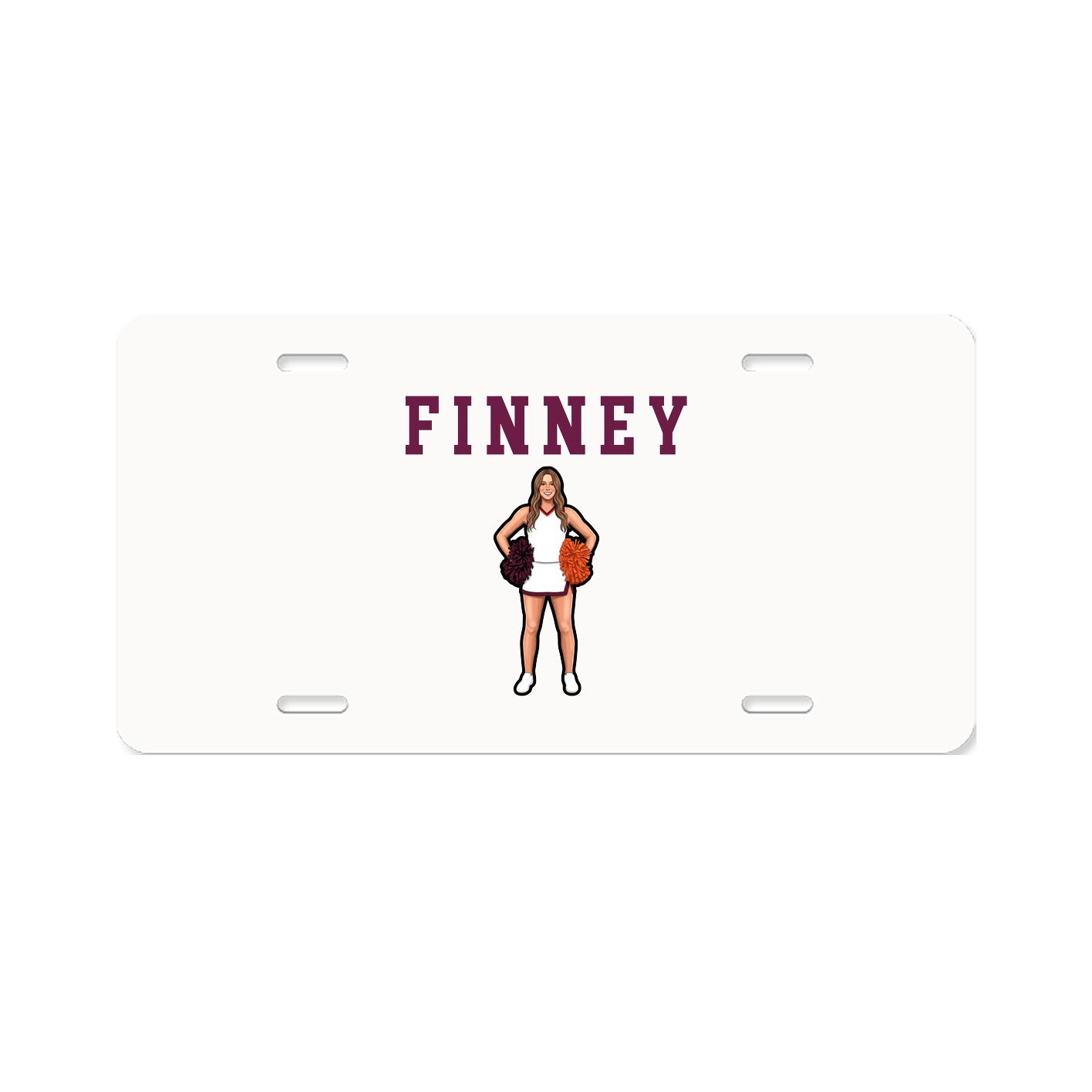License Plate — Shirsey in Classic
