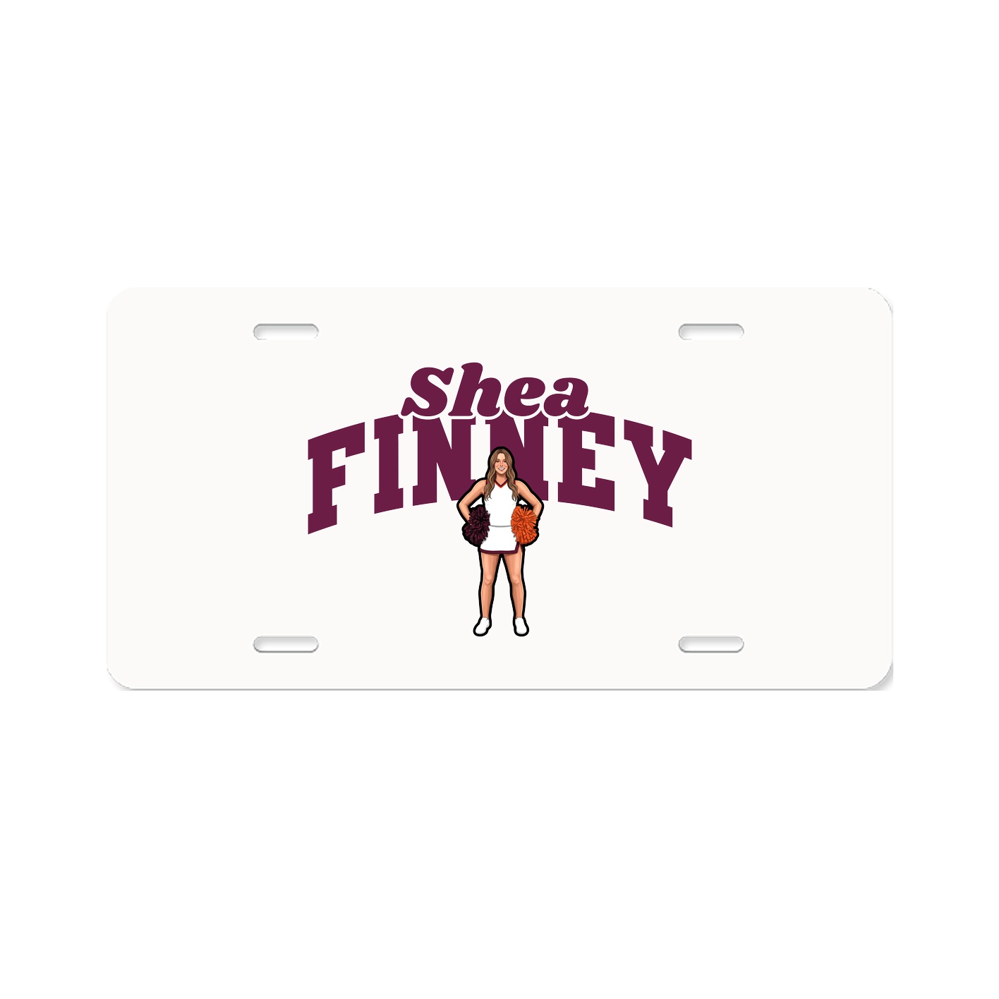 License Plate — Signature Arch in Classic