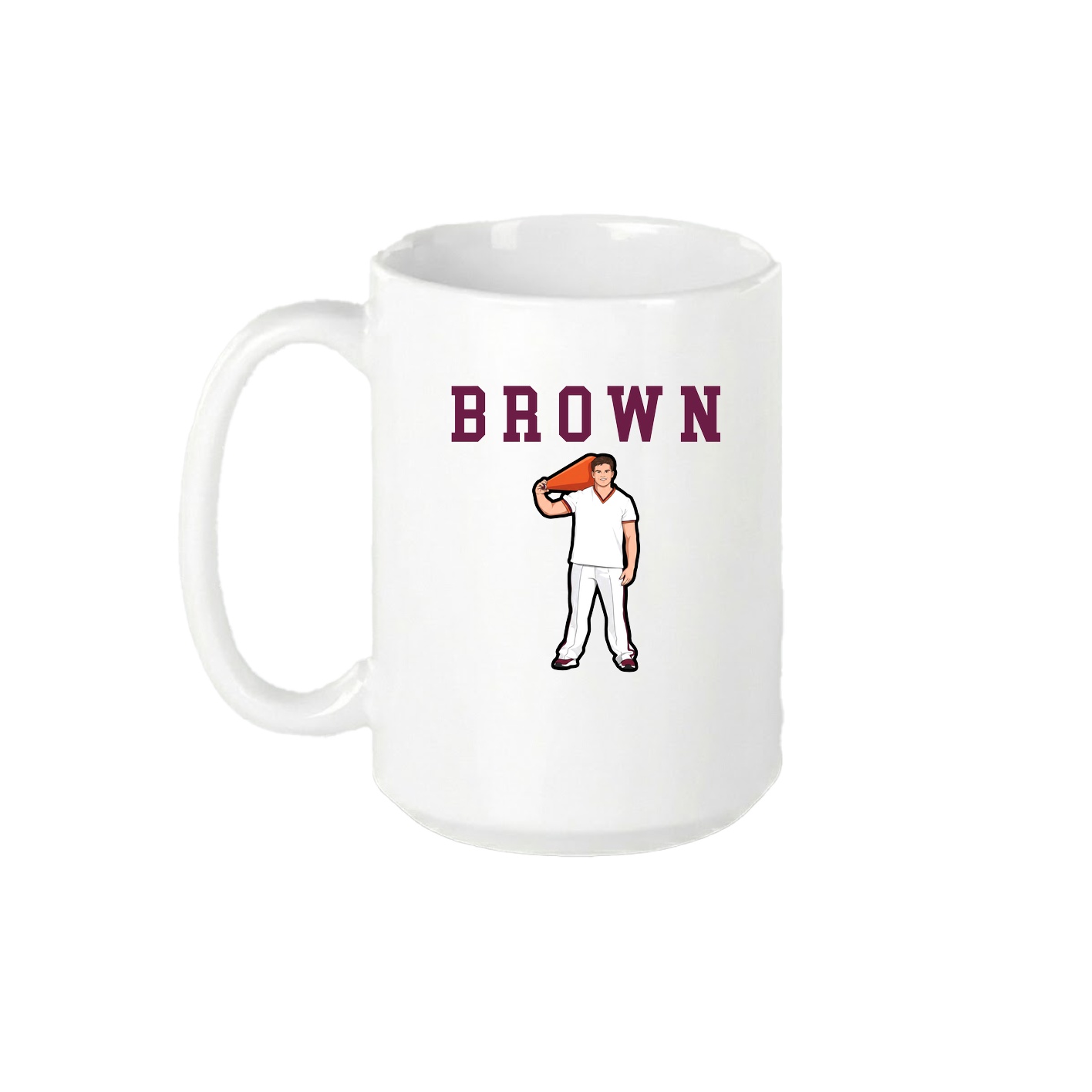 15oz Coffee Mug — Shirsey in White