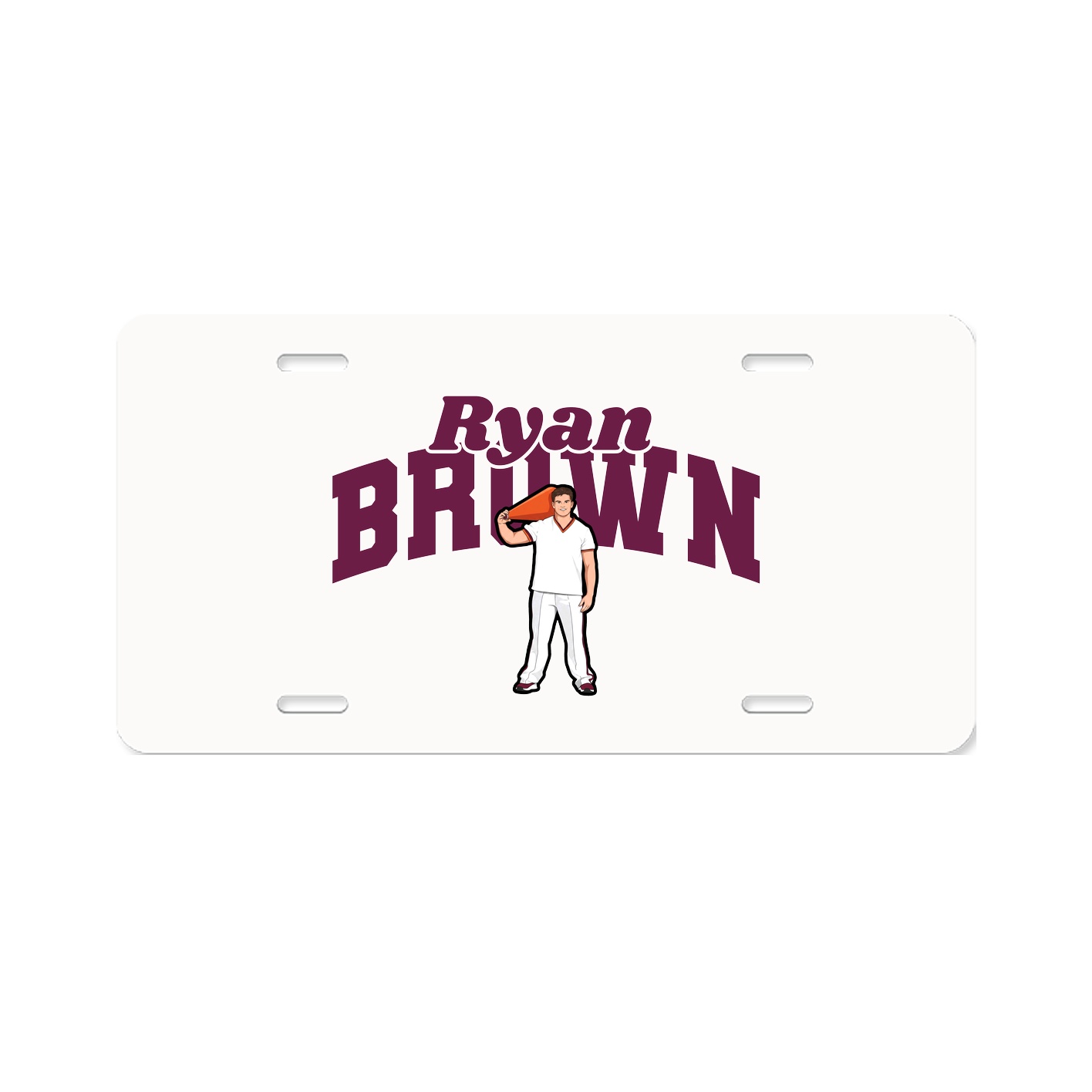 License Plate — Signature Arch in Classic