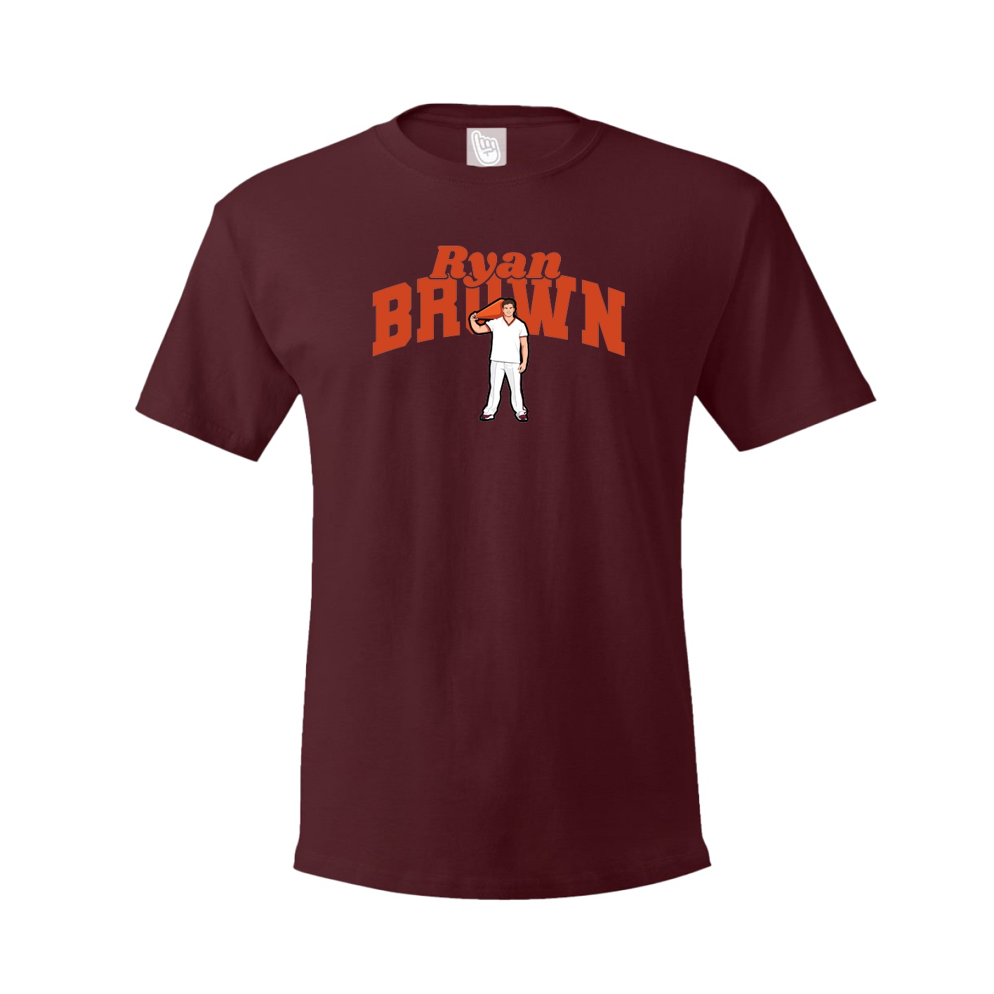 Youth Tee — Signature Arch in Maroon