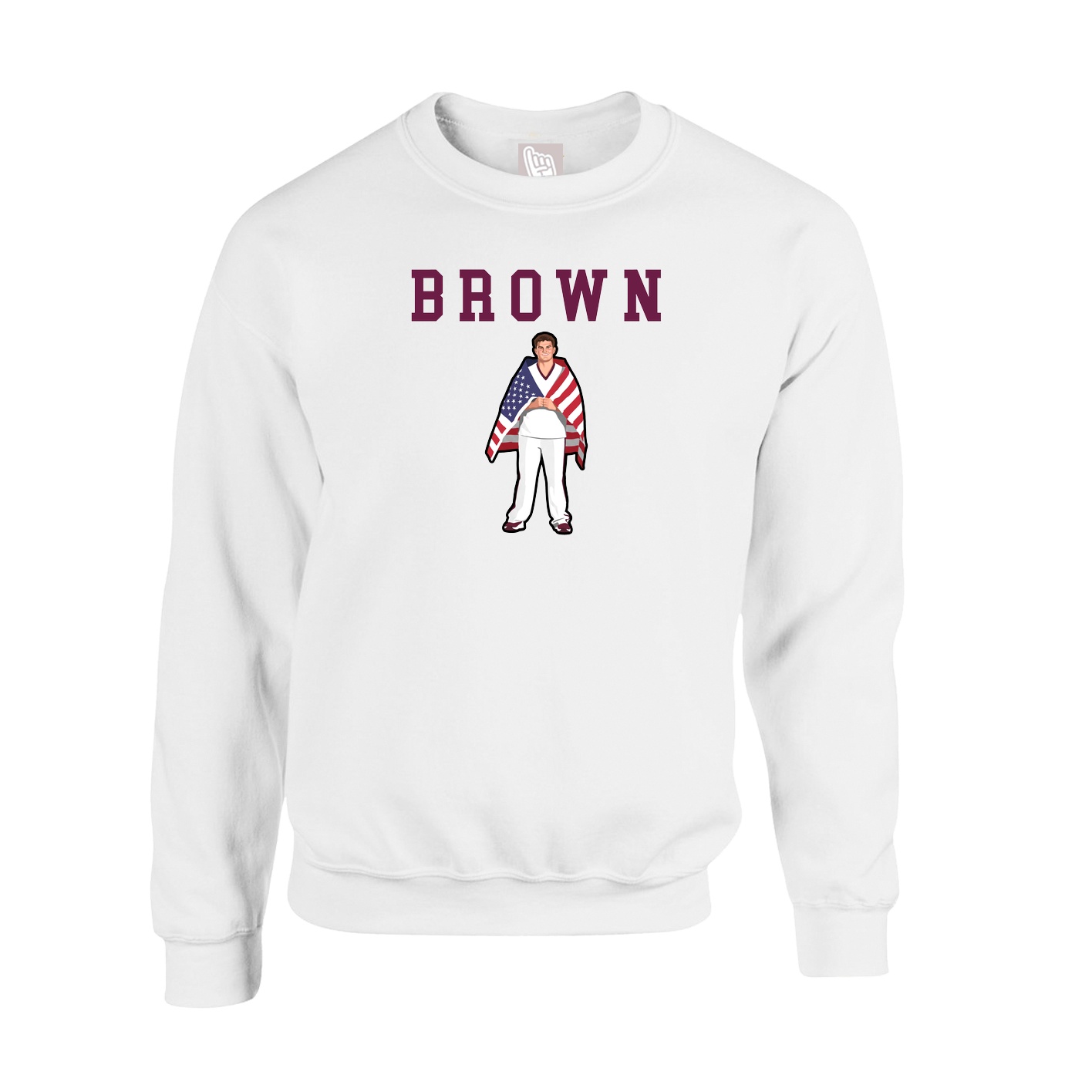 Fleece Crew — Shirsey in White