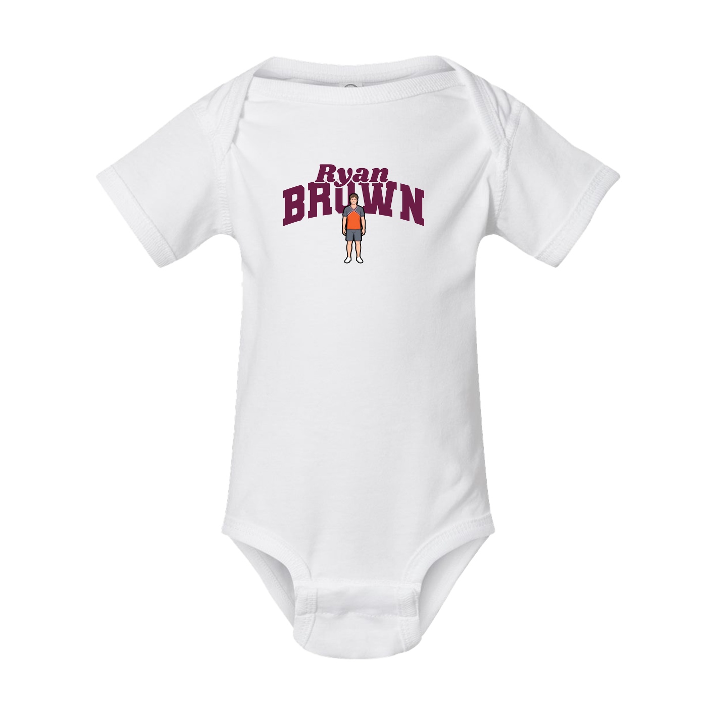 Baby Onesie — Signature Arch in White