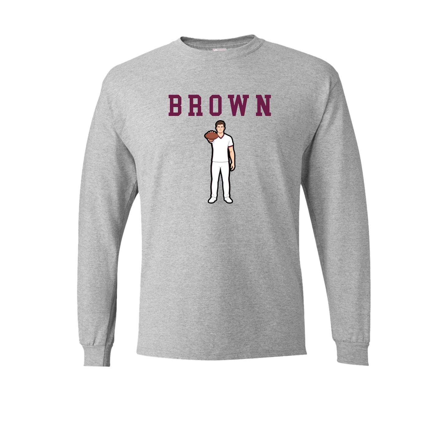 Long Sleeve Tee — Shirsey in Grey