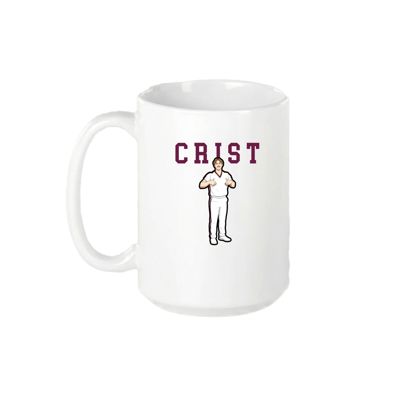 15oz Coffee Mug — Shirsey in White