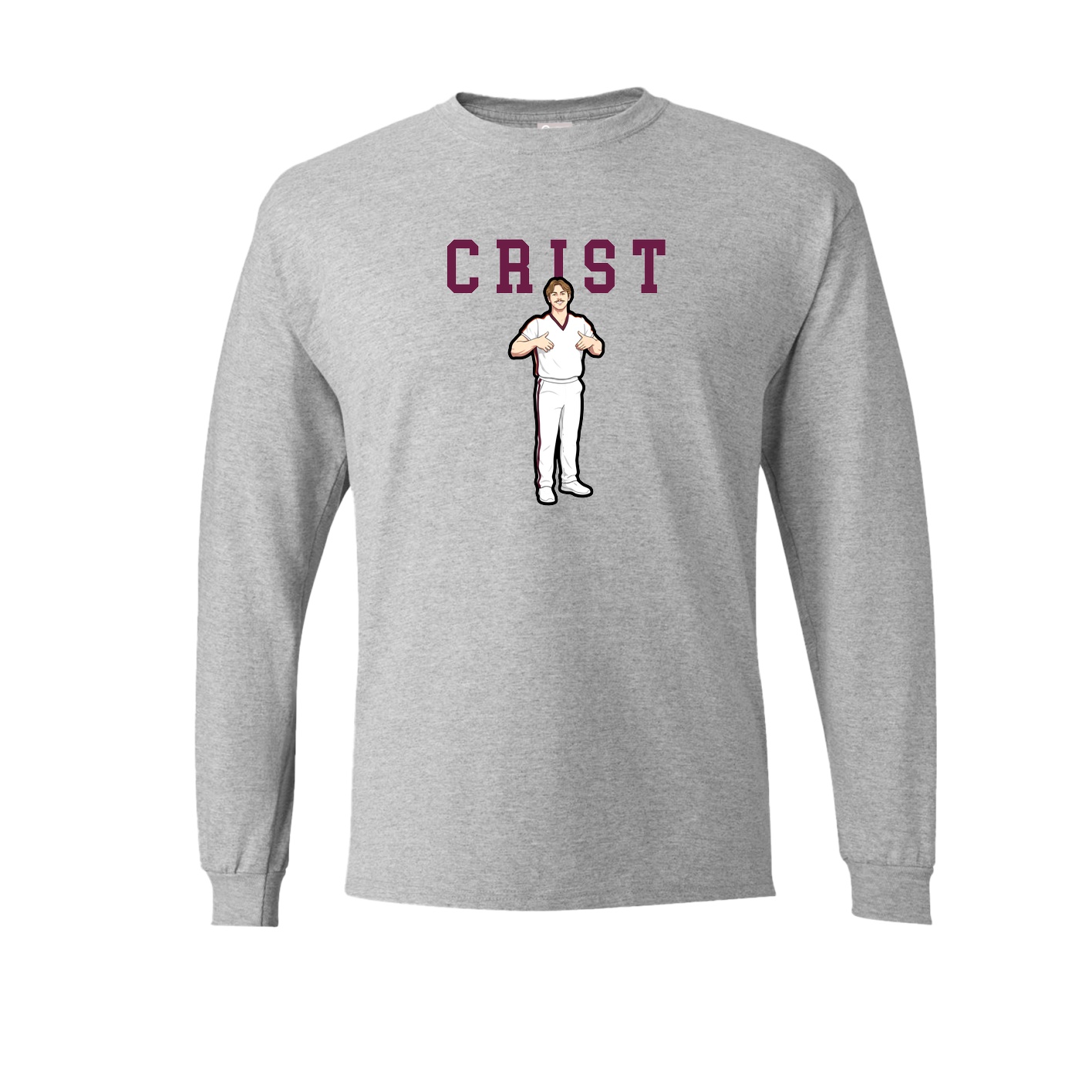 Long Sleeve Tee — Shirsey in Grey