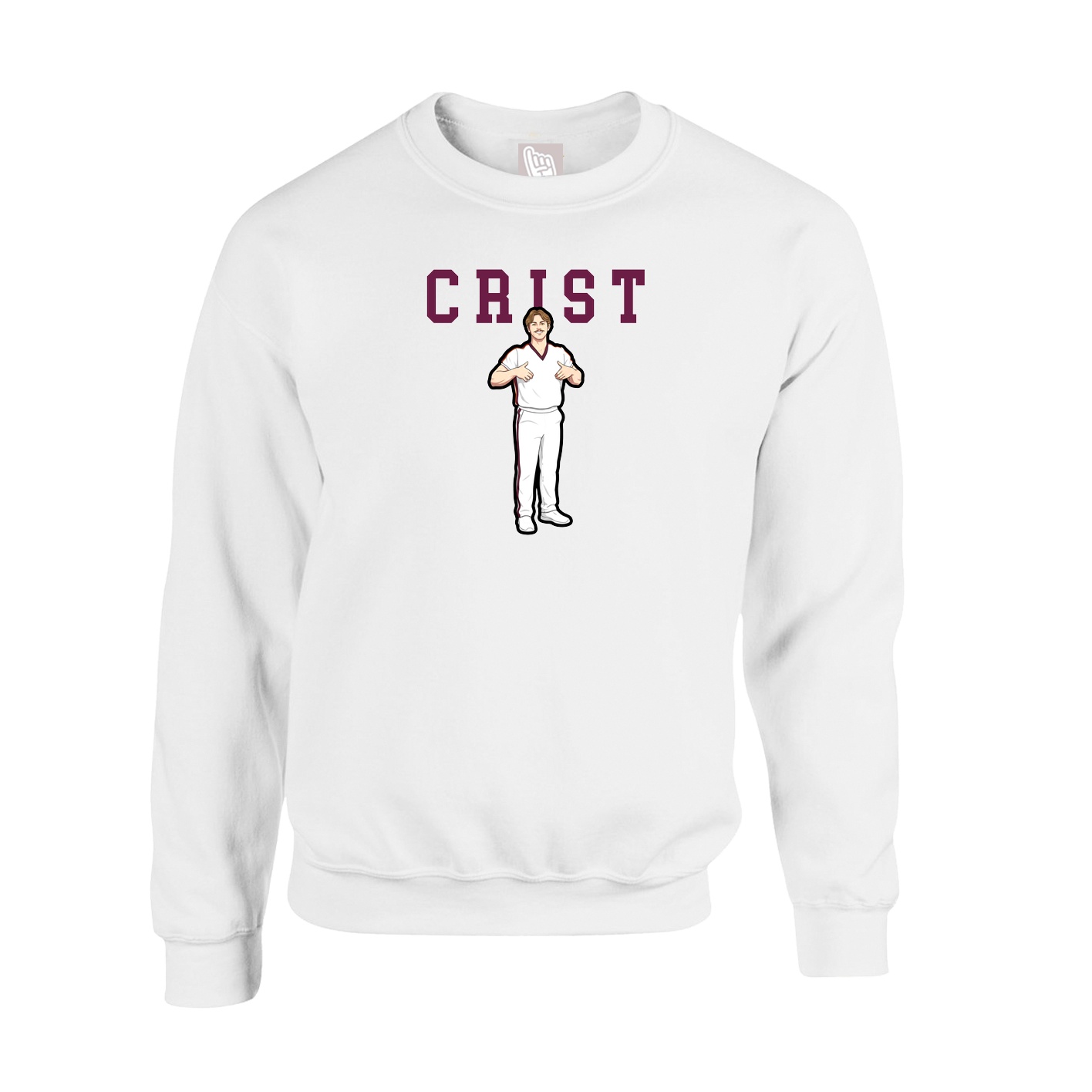 Fleece Crew — Shirsey in White