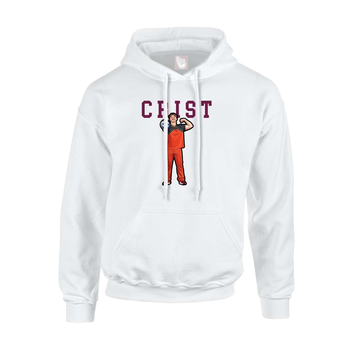 Hoodie — Shirsey in White