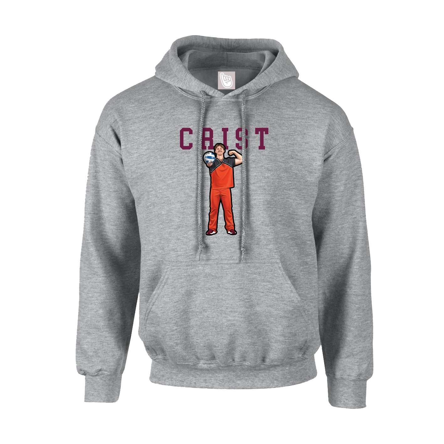 Youth Hoodie — Shirsey in Grey