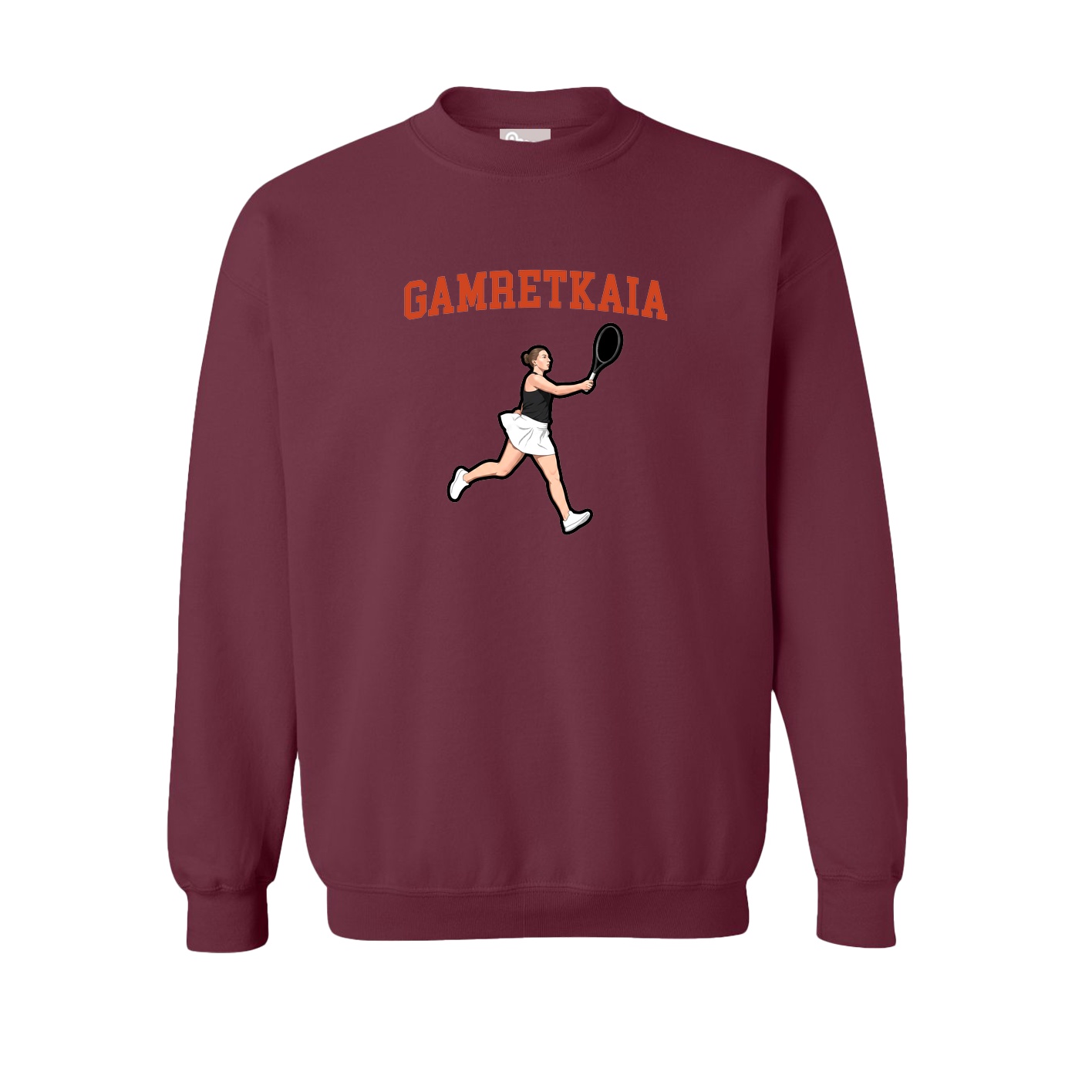Fleece Crew — Shirsey in Maroon