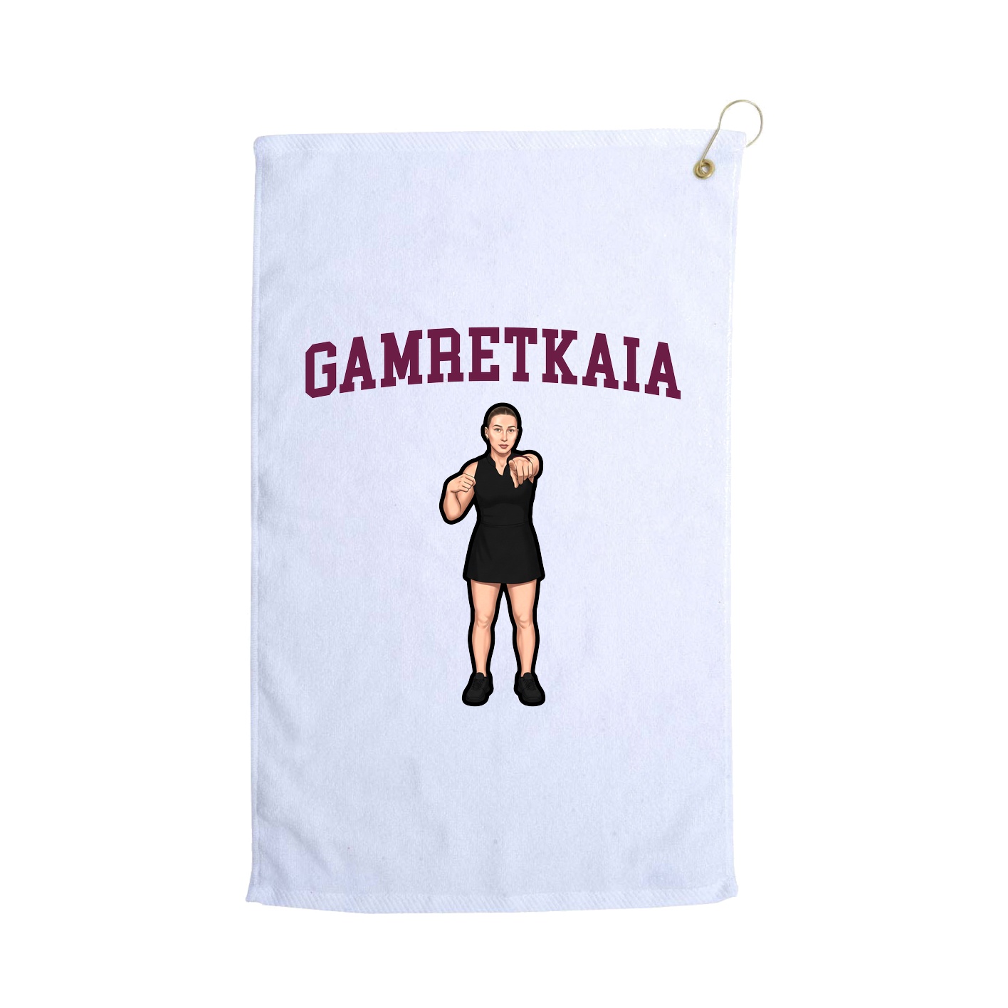 Golf Towel — Shirsey in White