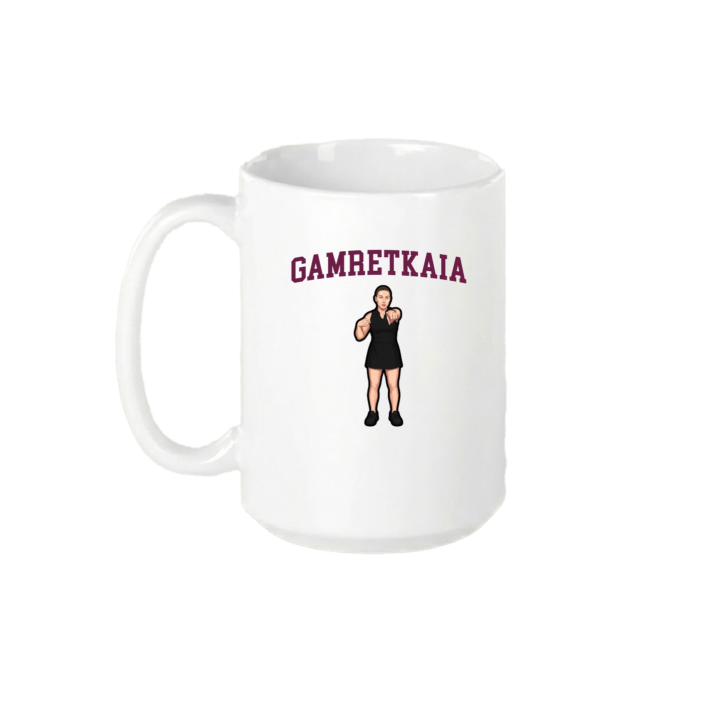 15oz Coffee Mug — Shirsey in White