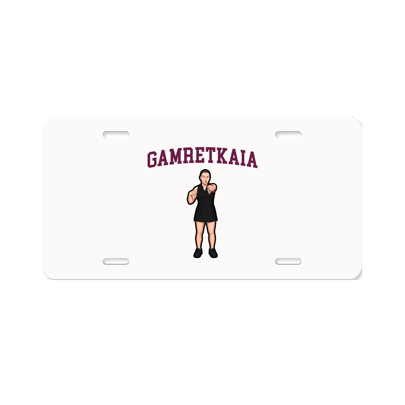 License Plate — Shirsey in Classic