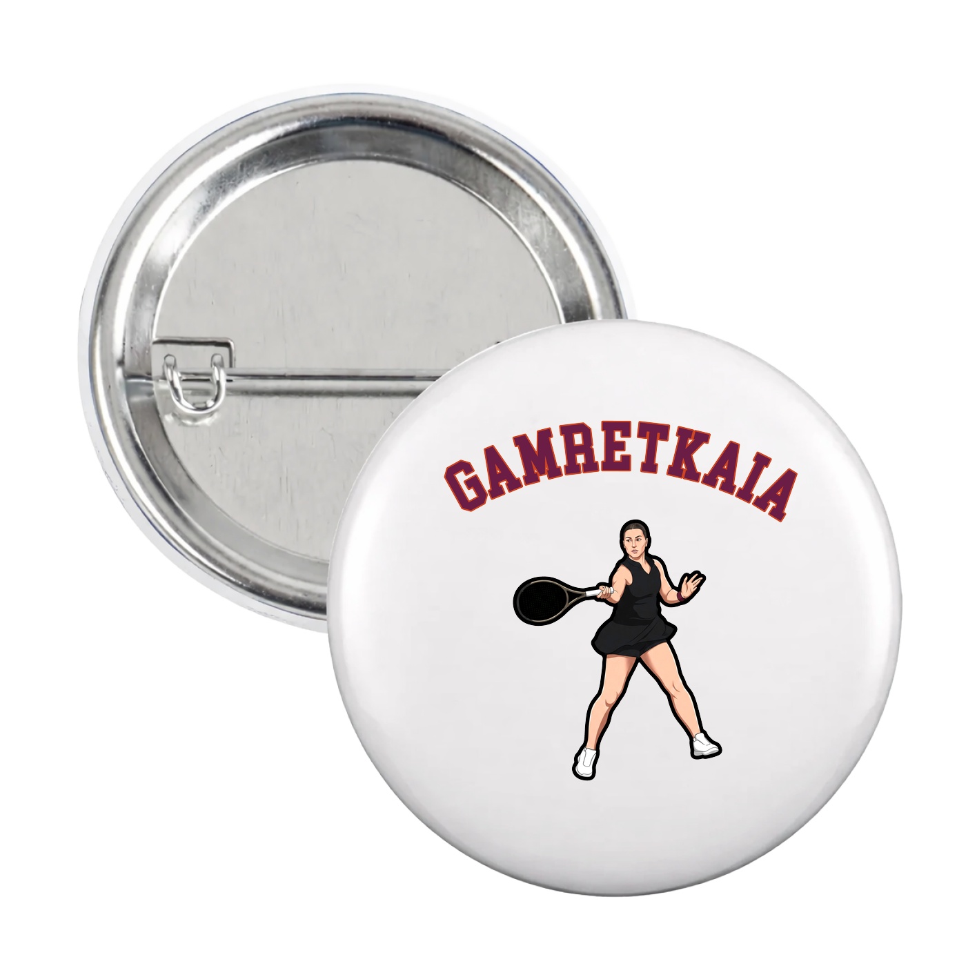 Game Day Button — Shirsey Arch in White
