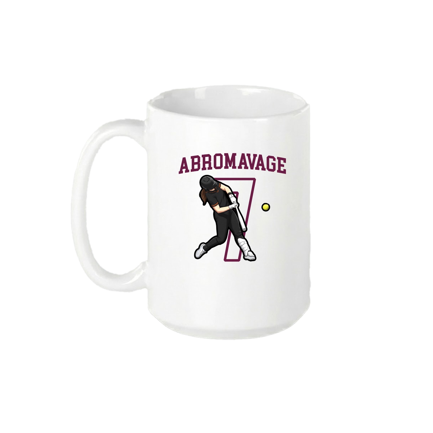 15oz Coffee Mug — Shirsey in White