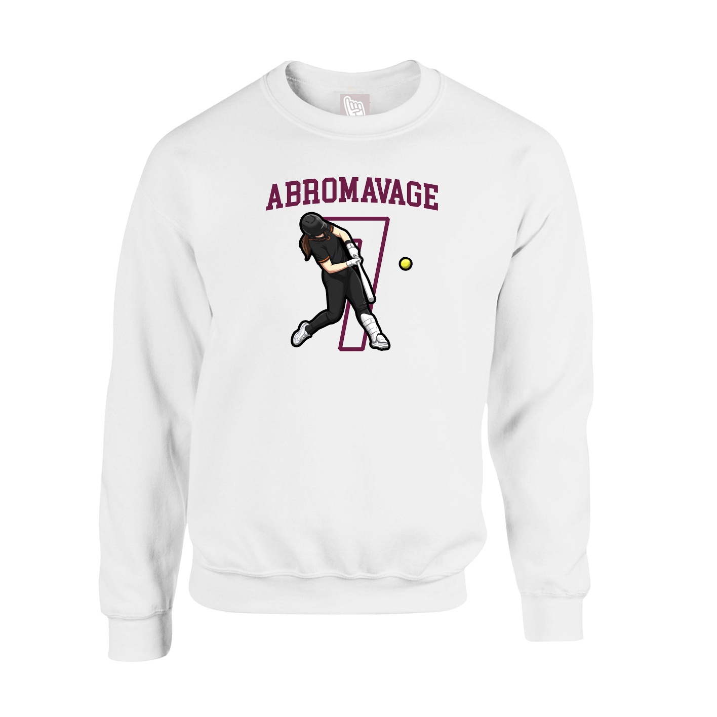 Fleece Crew — Shirsey in White