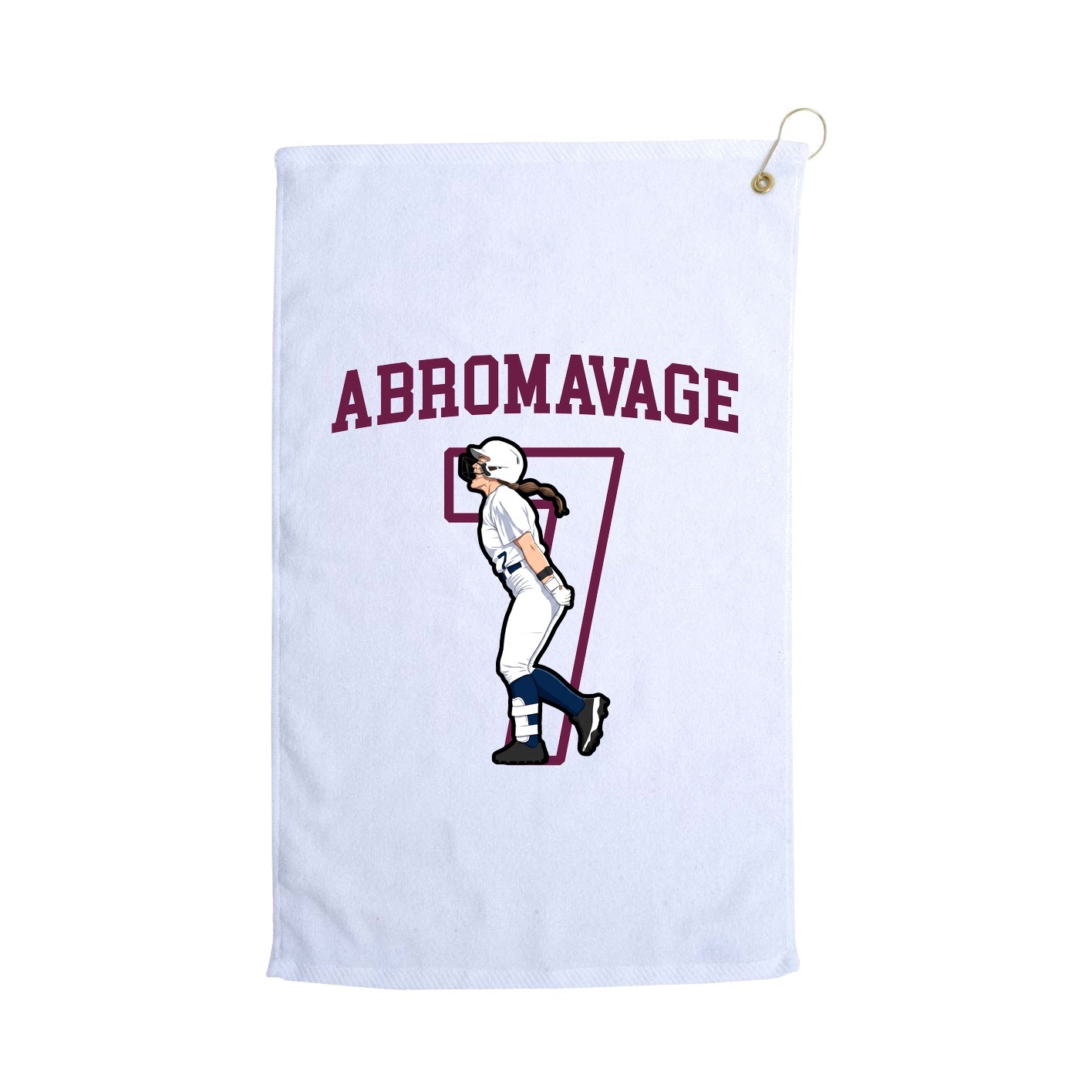 Golf Towel — Shirsey in White