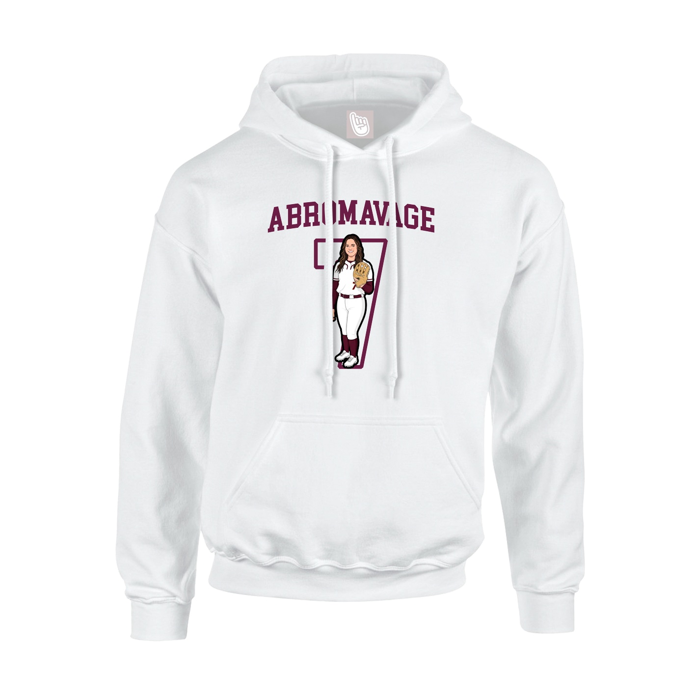 Youth Hoodie — Shirsey in White