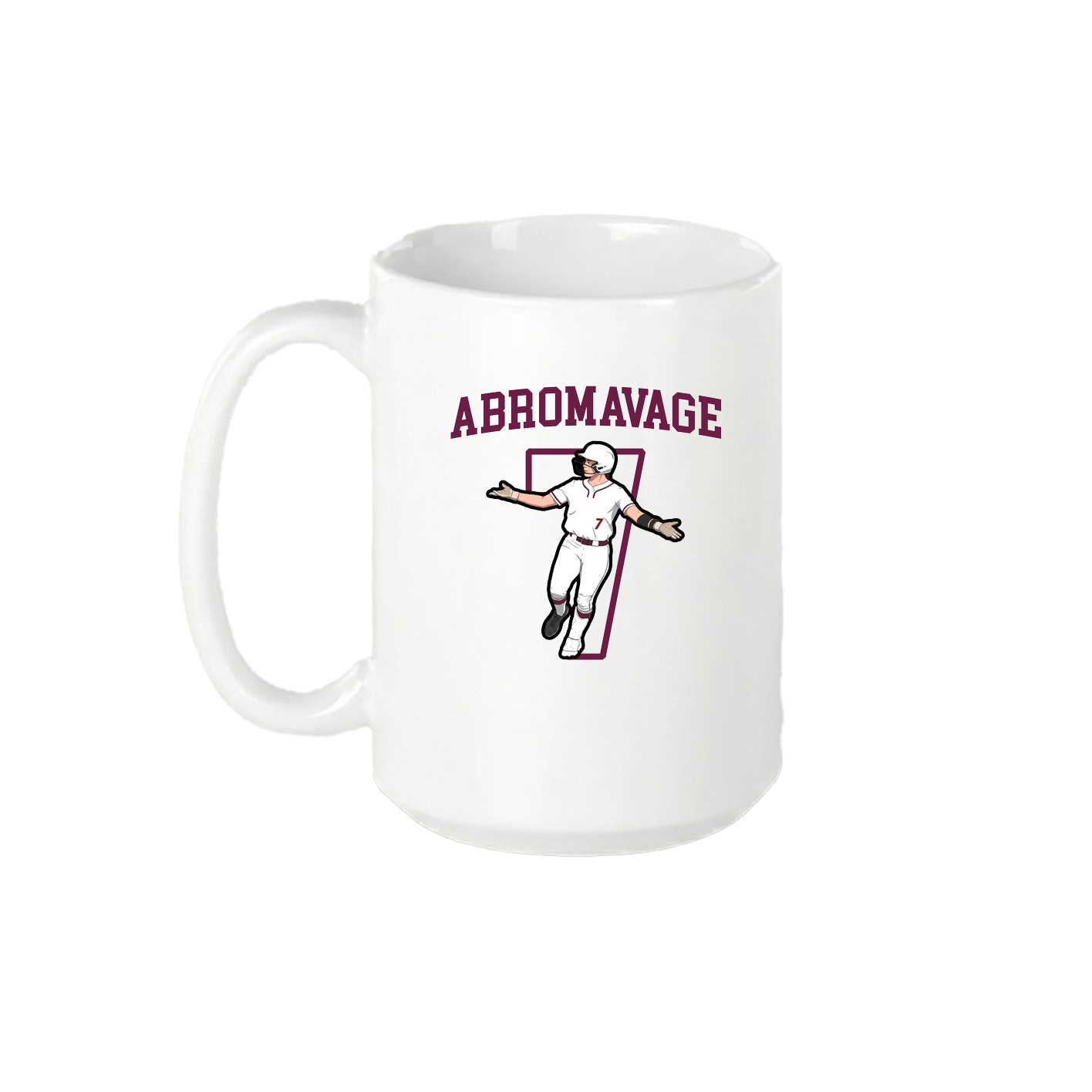 15oz Coffee Mug — Shirsey in White