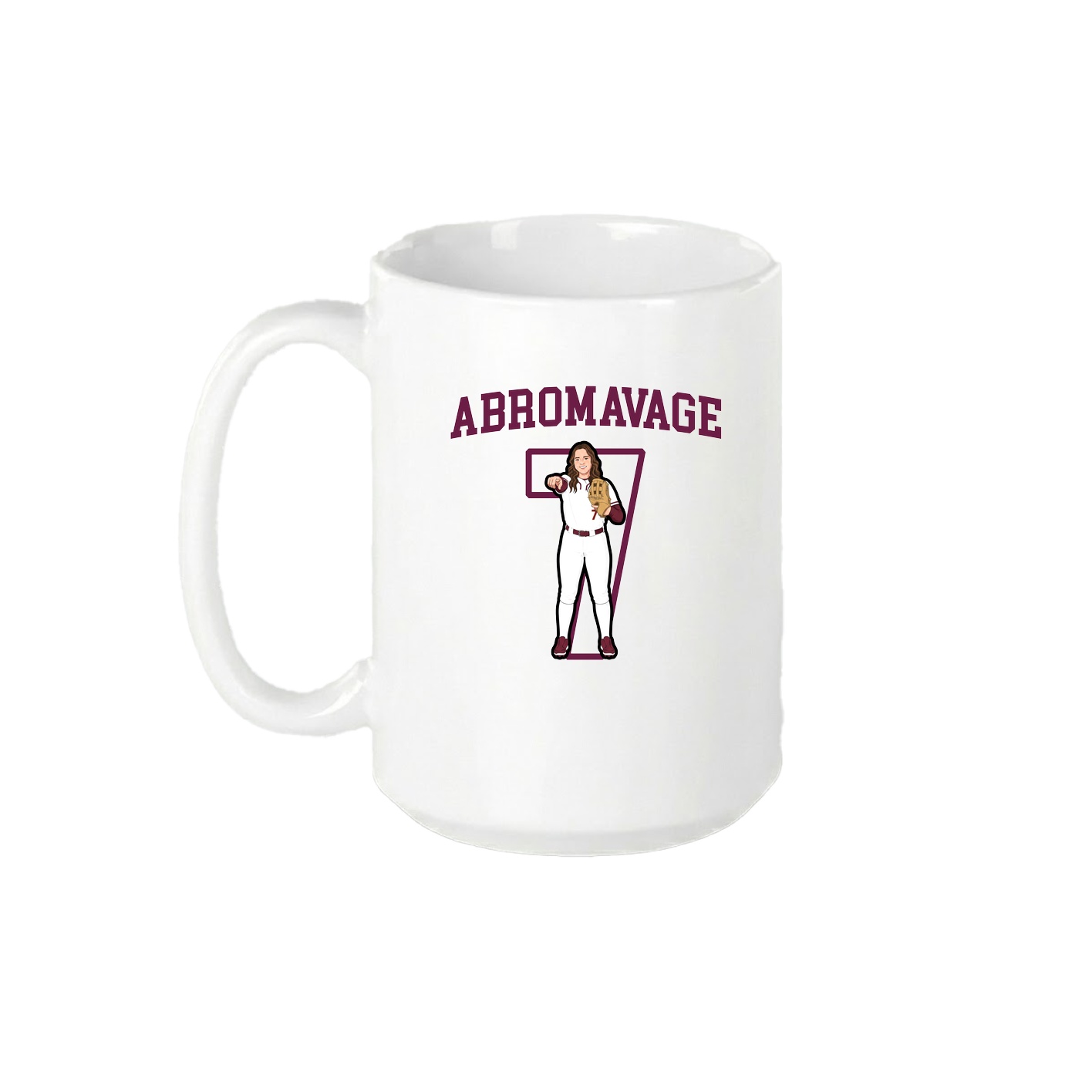 15oz Coffee Mug — Shirsey in White