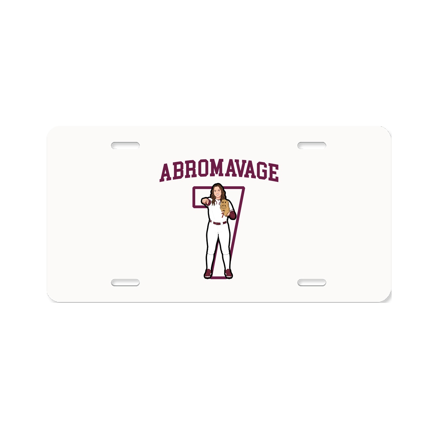 License Plate — Shirsey in Classic