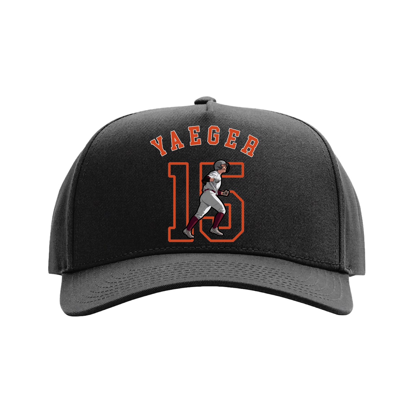 Full Fabric Five-Panel Champ Cap
