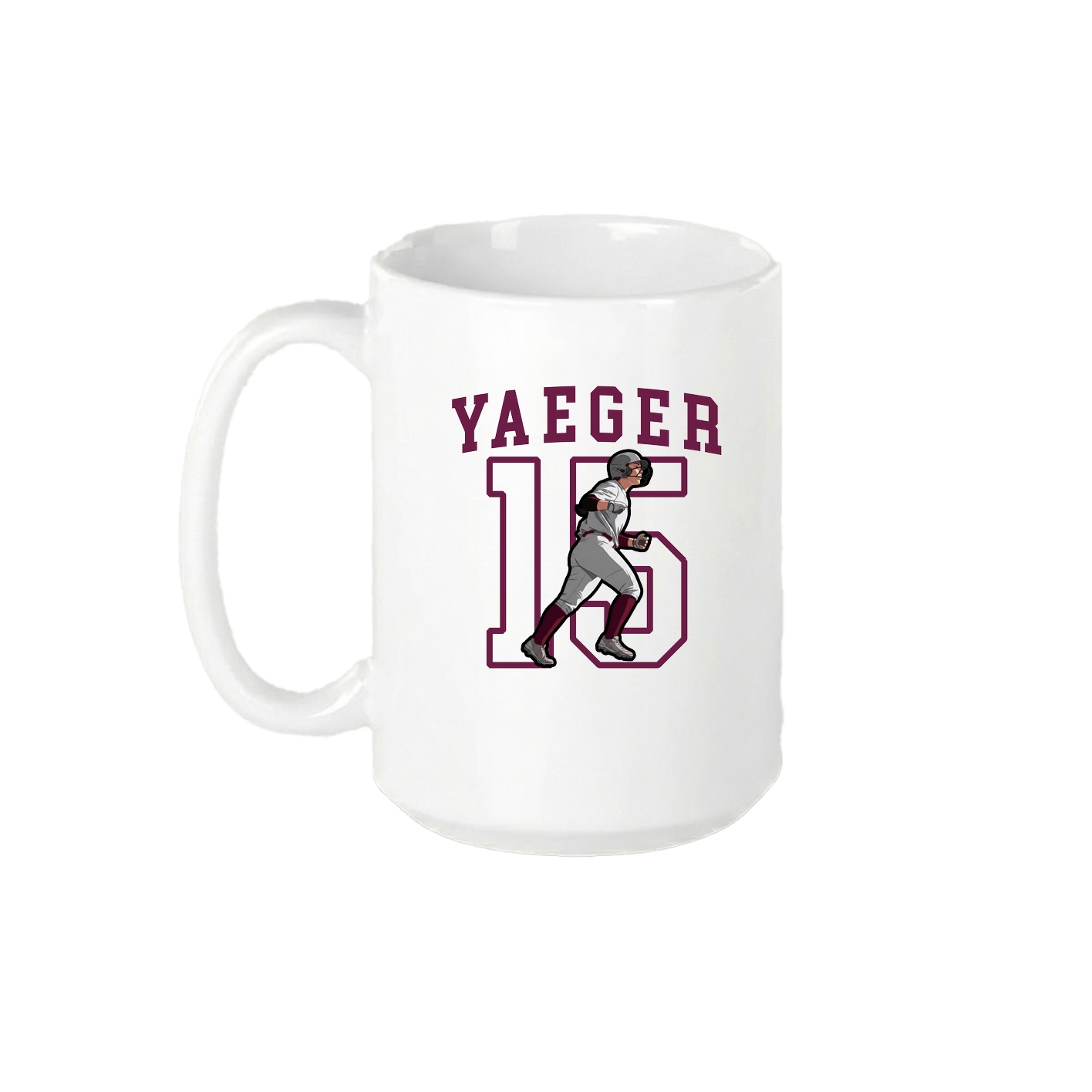 15oz Coffee Mug — Shirsey in White