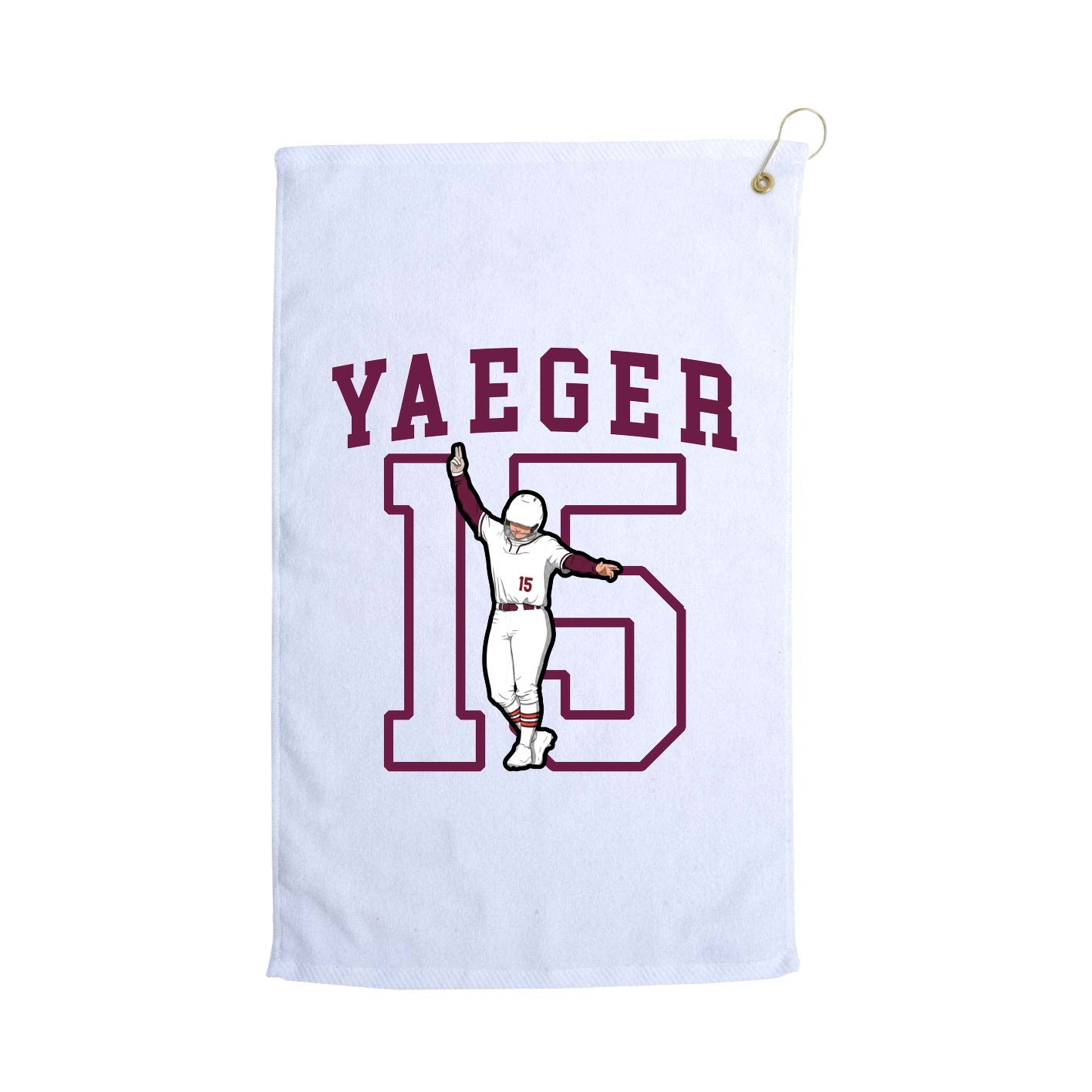 Golf Towel — Shirsey in White