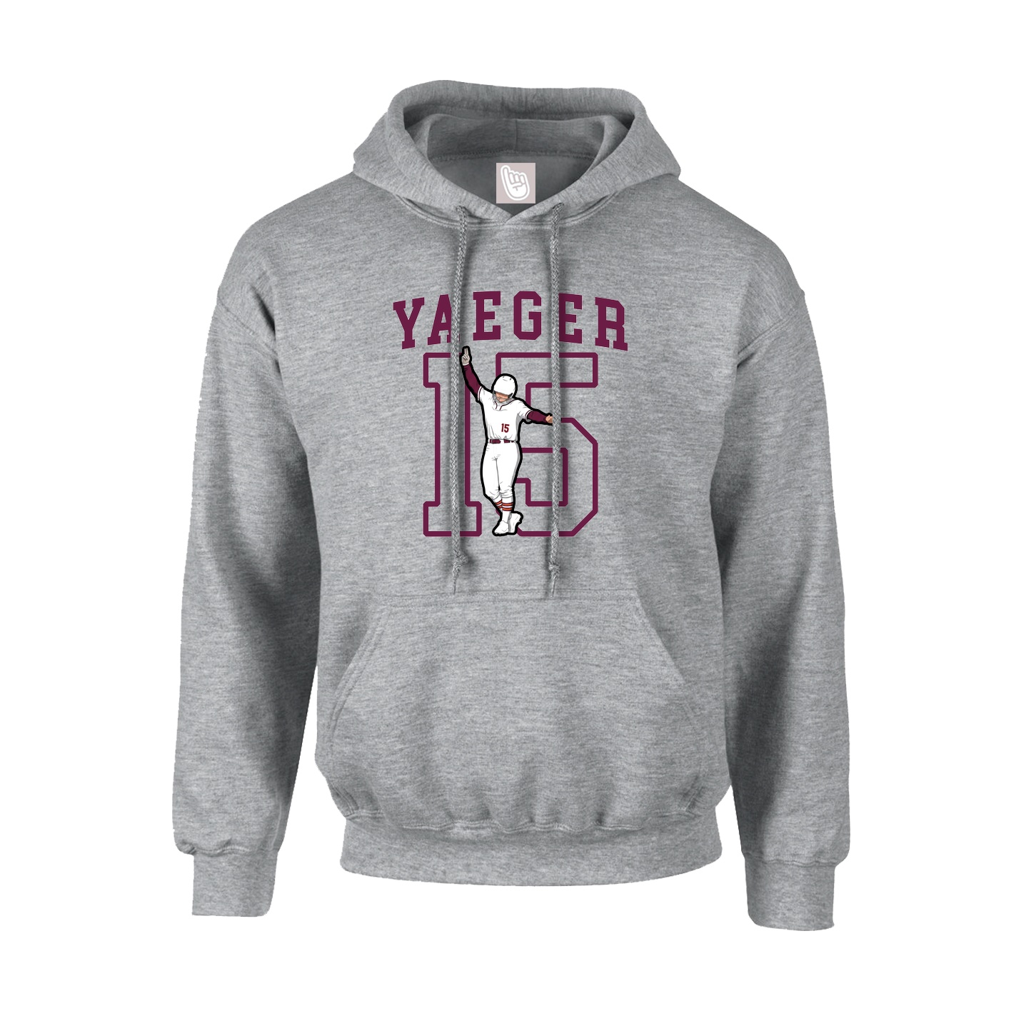 Hoodie — Shirsey in Grey