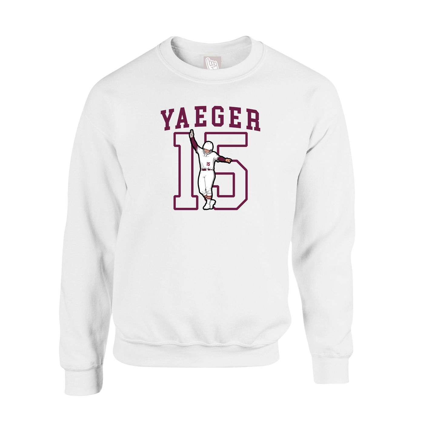 Fleece Crew — Shirsey in White