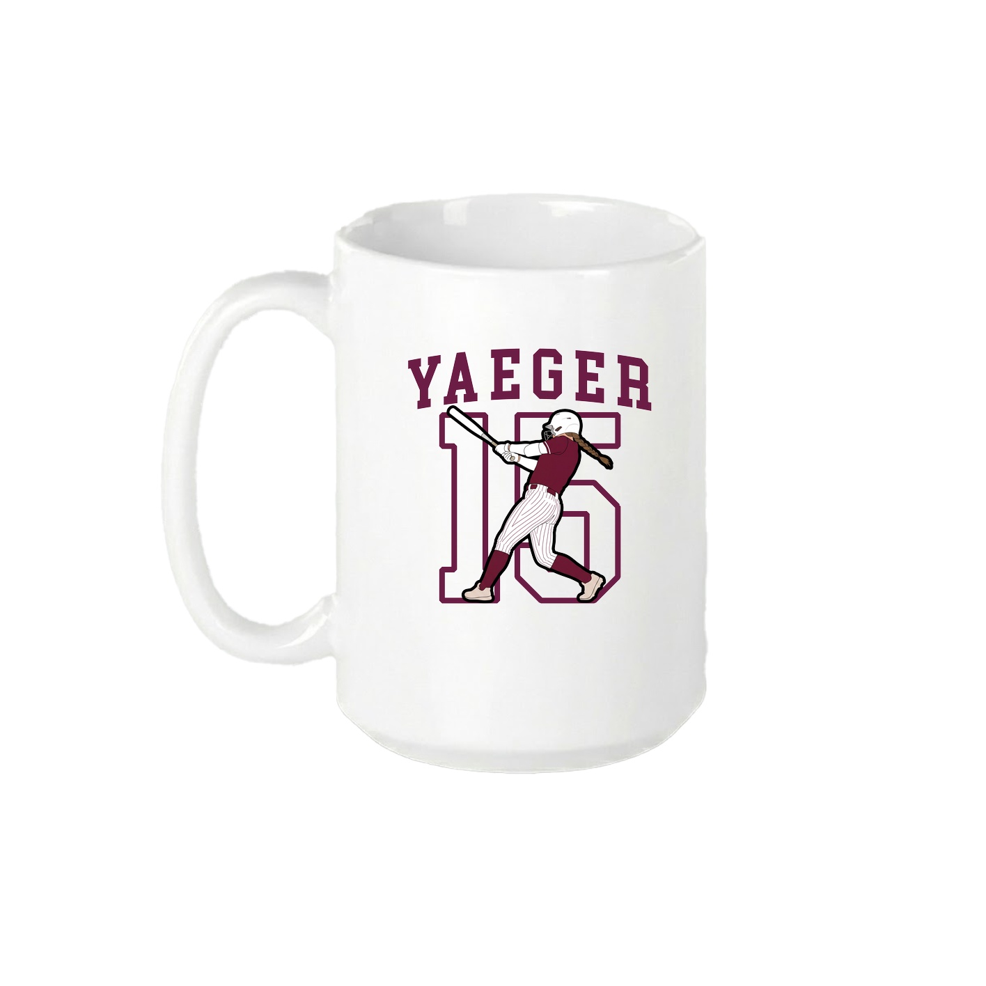 15oz Coffee Mug — Shirsey in White