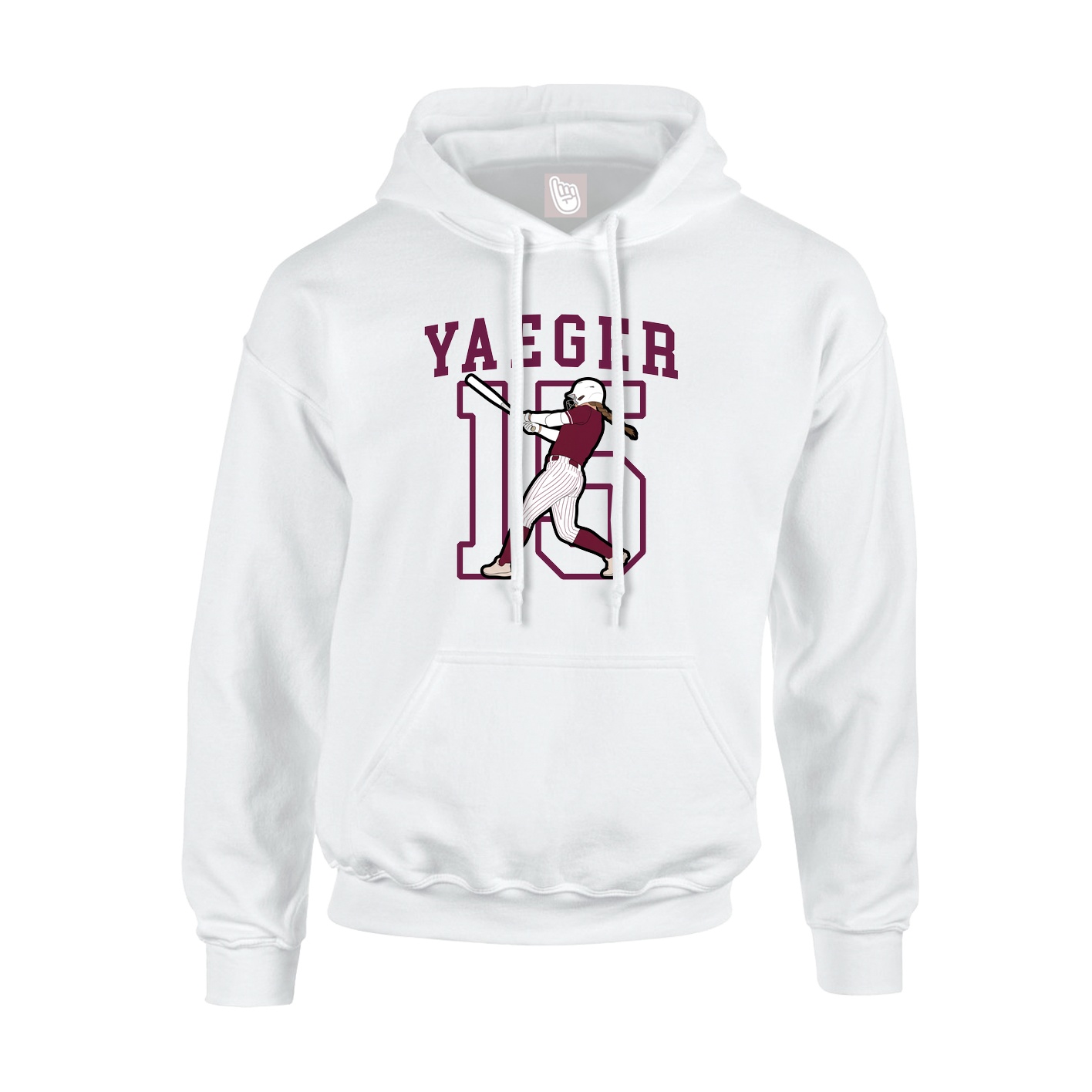 Youth Hoodie — Shirsey in White