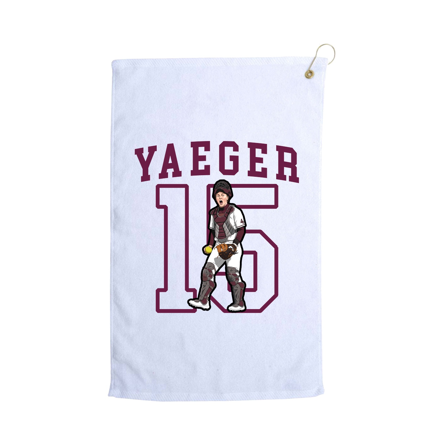Golf Towel — Shirsey in White