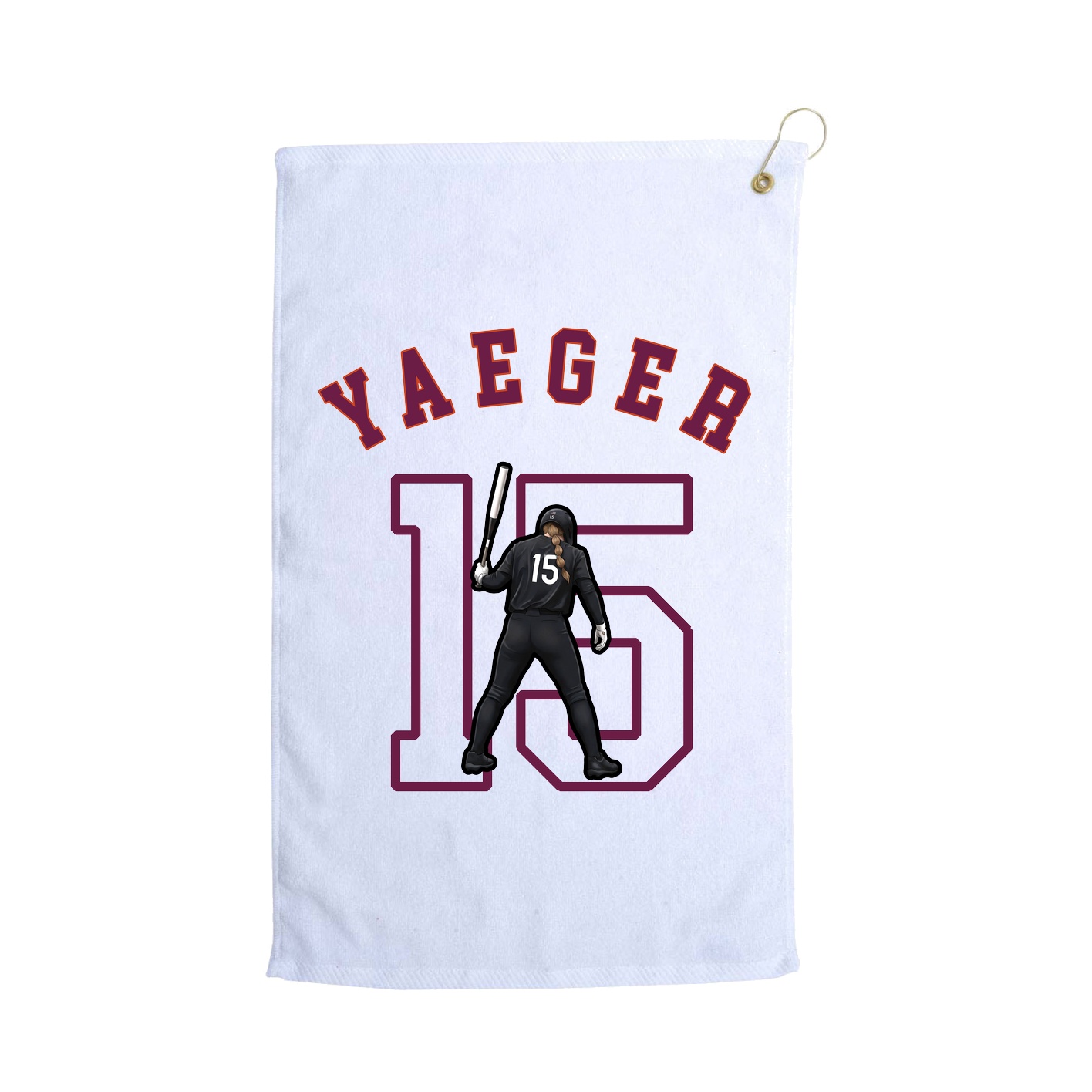 Terry Velour Golf Towel