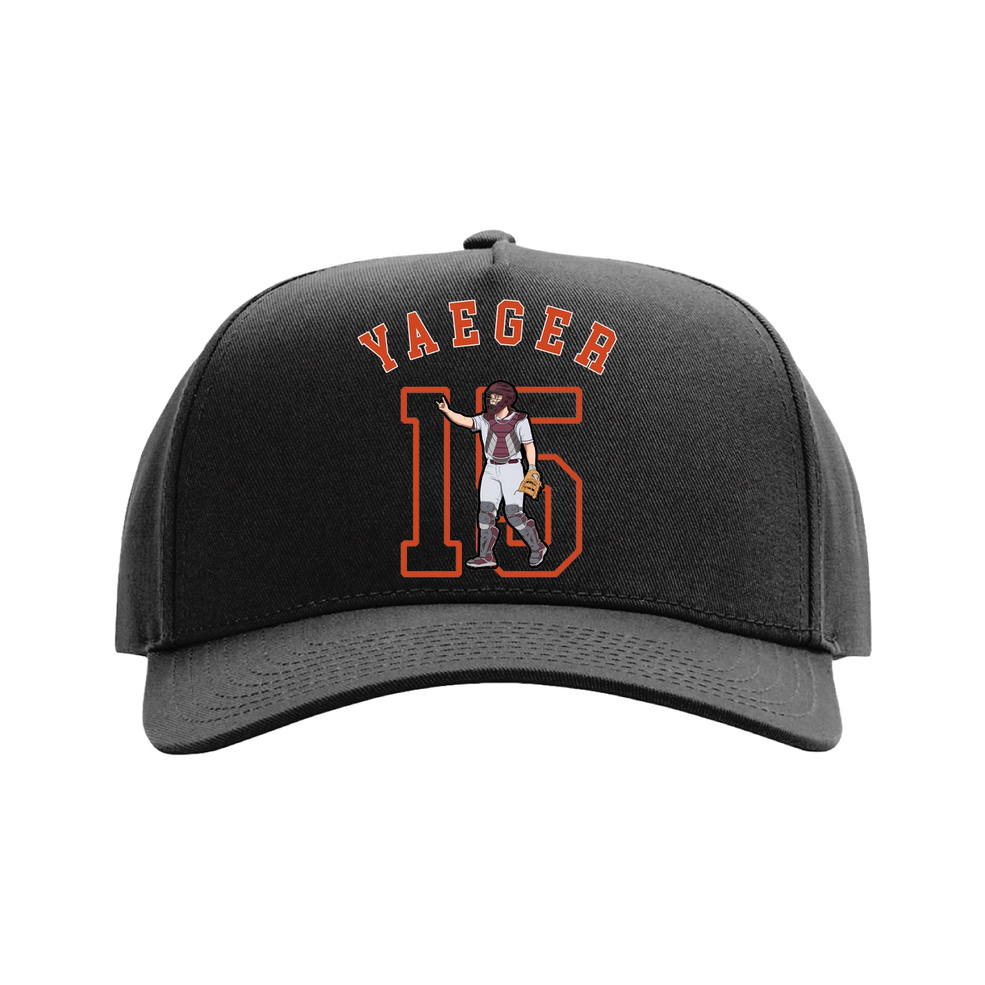 Full Fabric Five-Panel Champ Cap