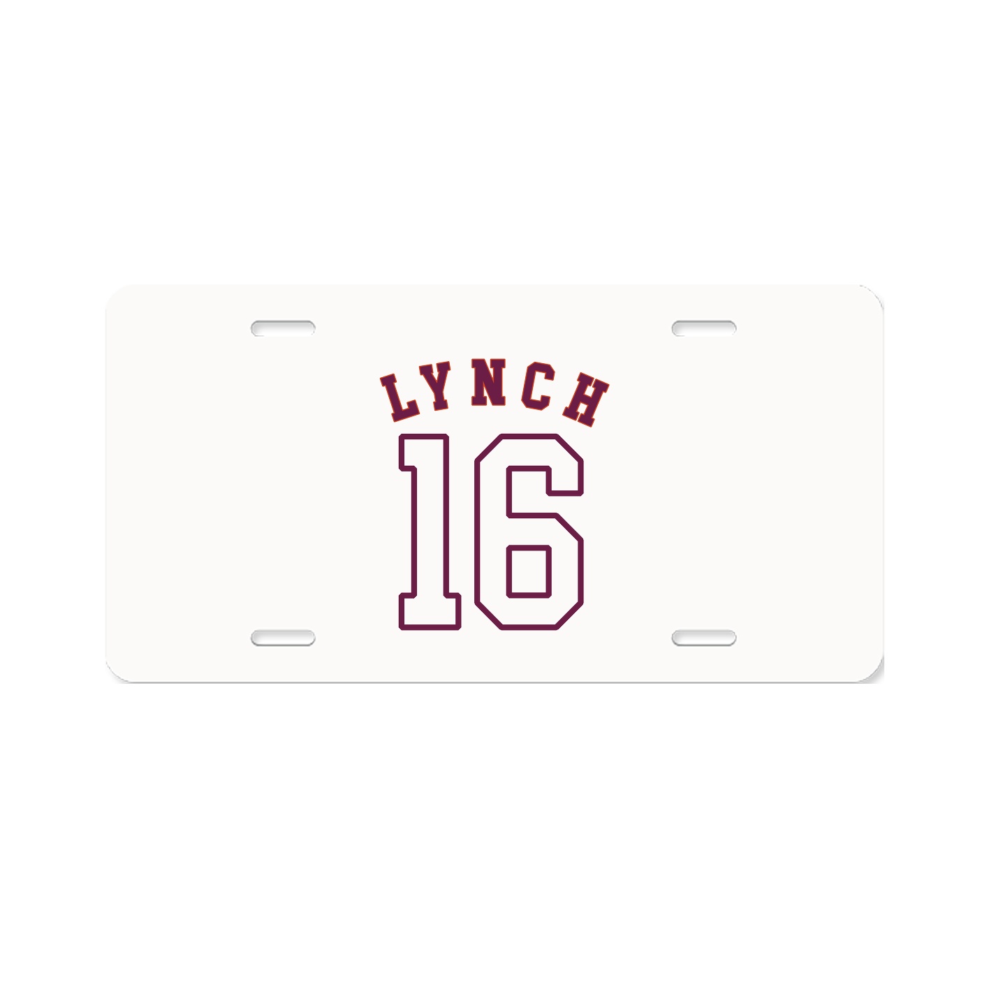 License Plate — Shirsey Arch in Classic